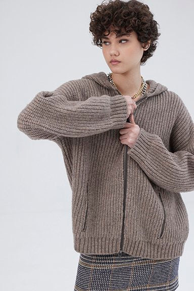 Jacket Medium knit Topo, M
