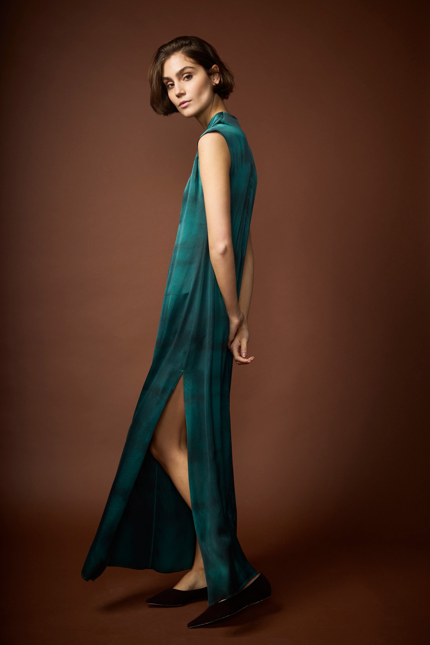 IRIS DRESS SILK SQUARE