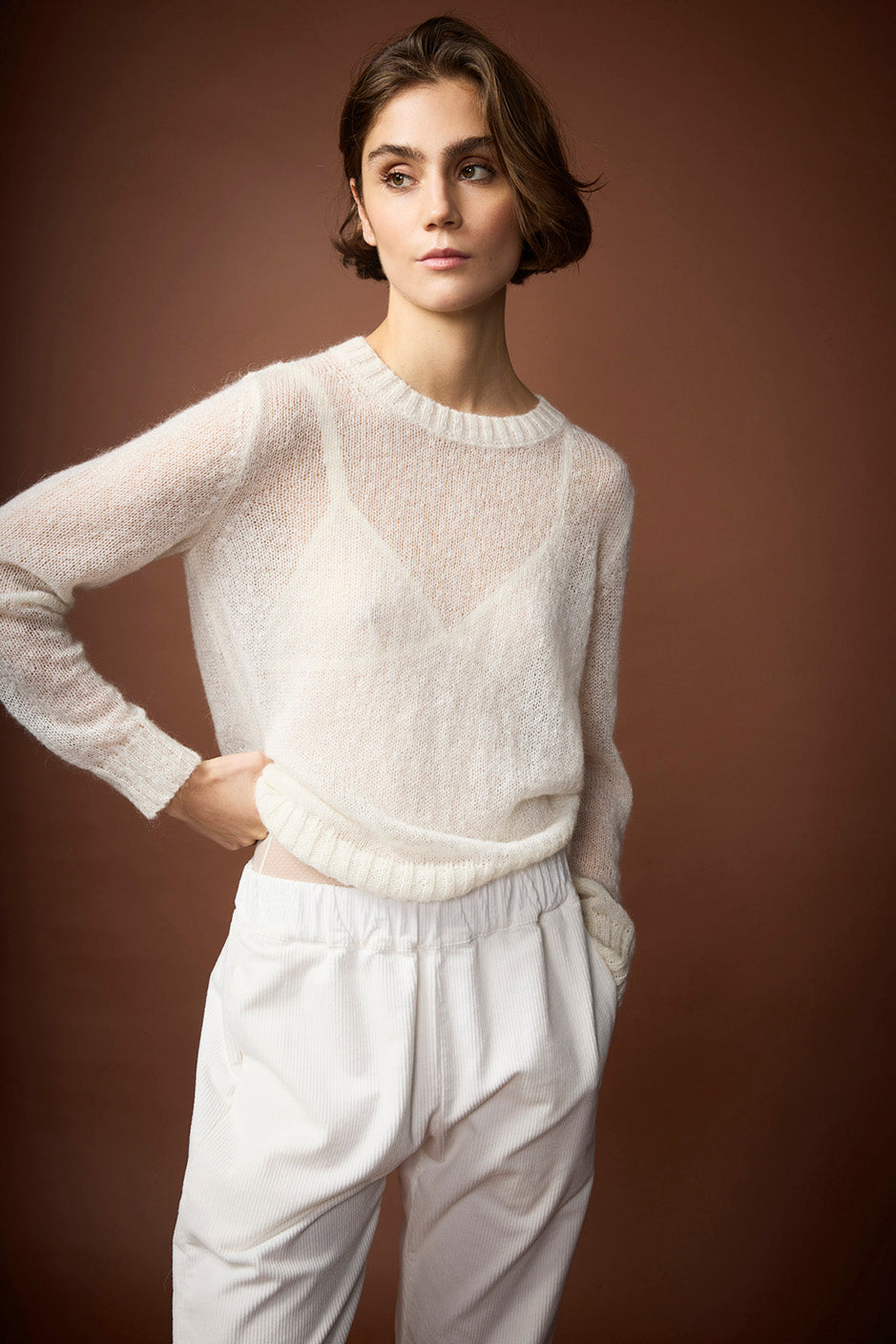 LIANA SWEATER MOHAIR KNIT