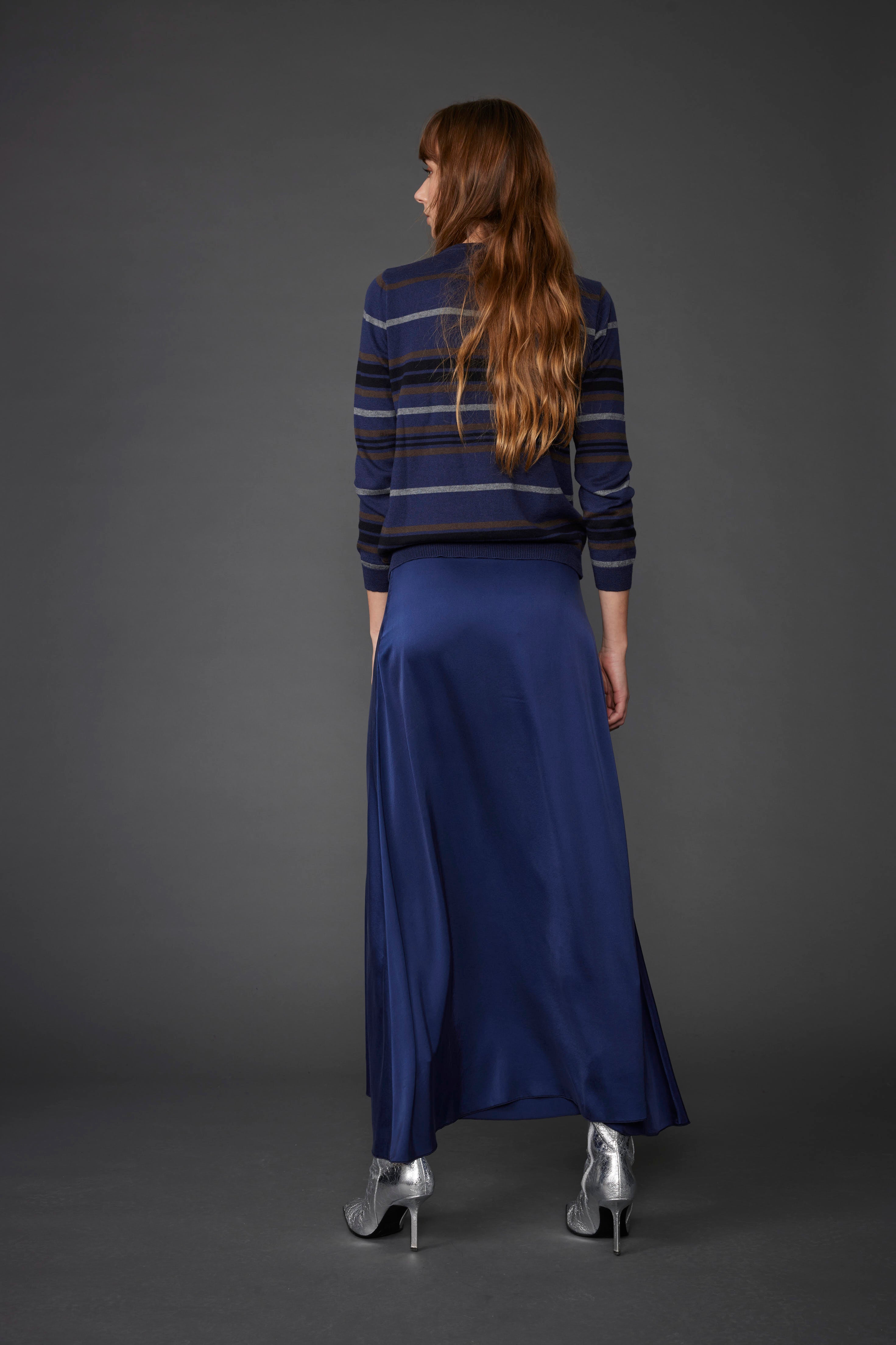 LONG SKIRT SILK