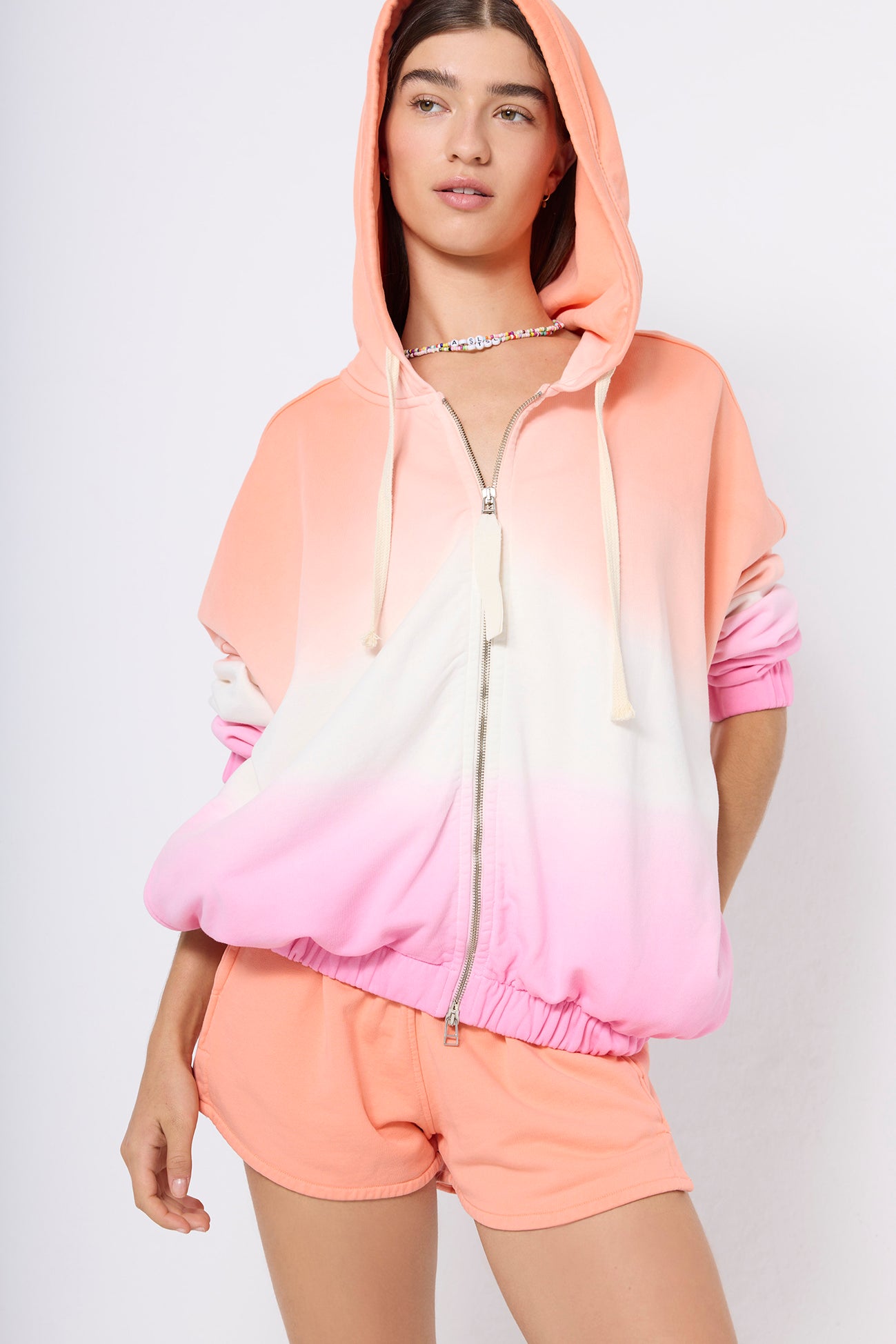 HOODIE FELPA BICOLOR