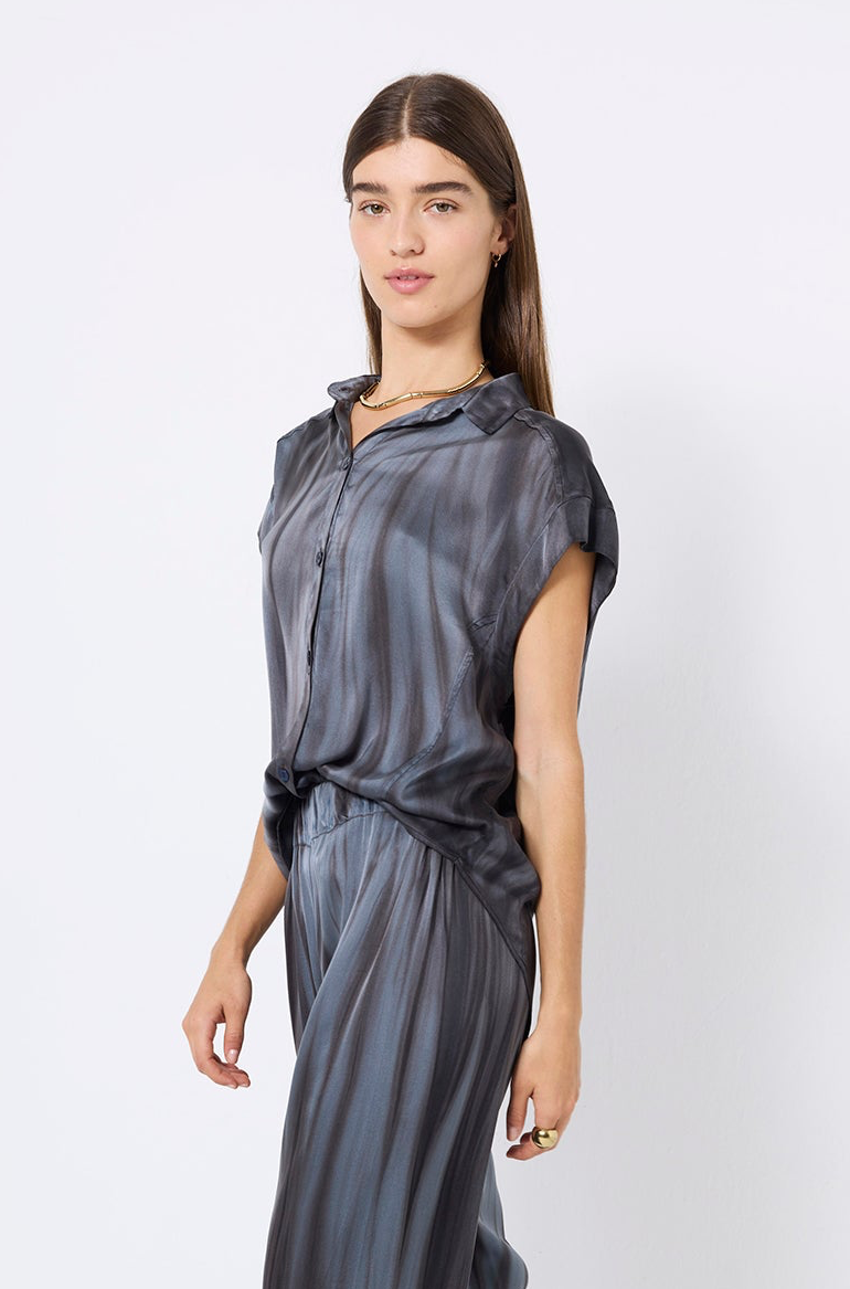 SHIRT SM SILK BICOLOR