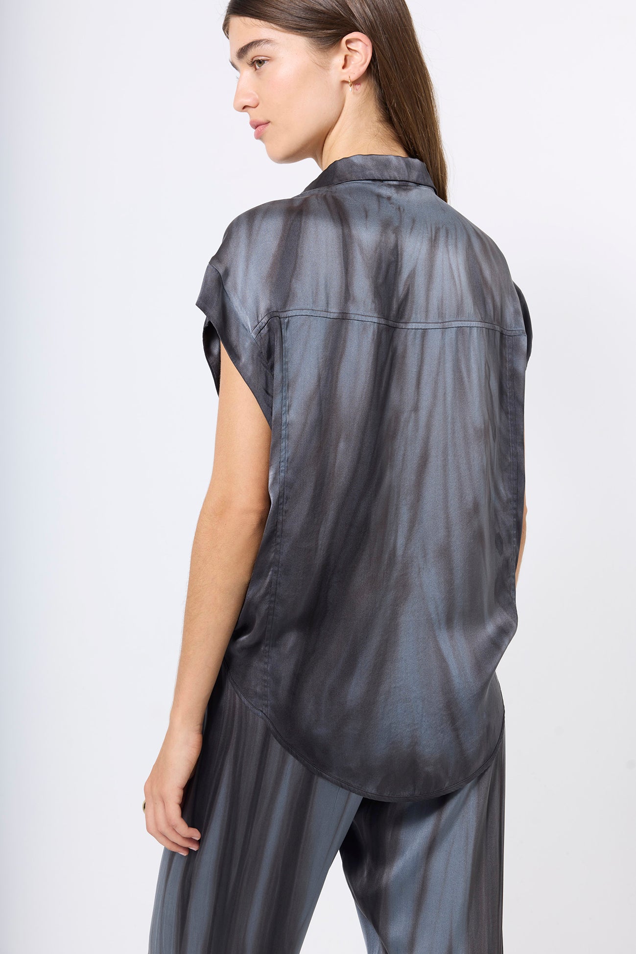 SHIRT SM SILK BICOLOR