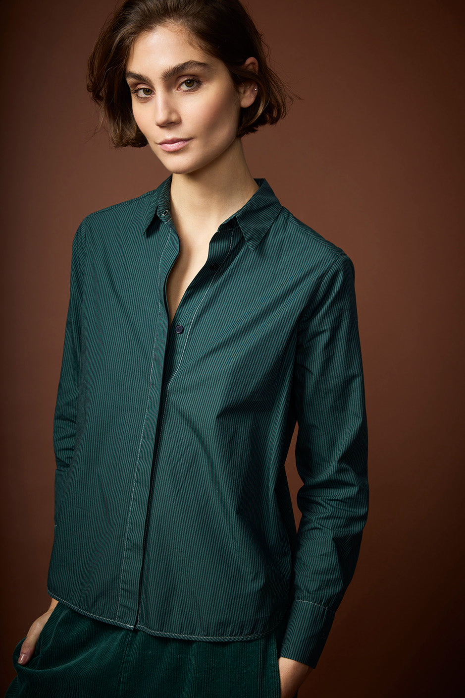 BLANCHE BASIC SHIRT DIPLOMATIC