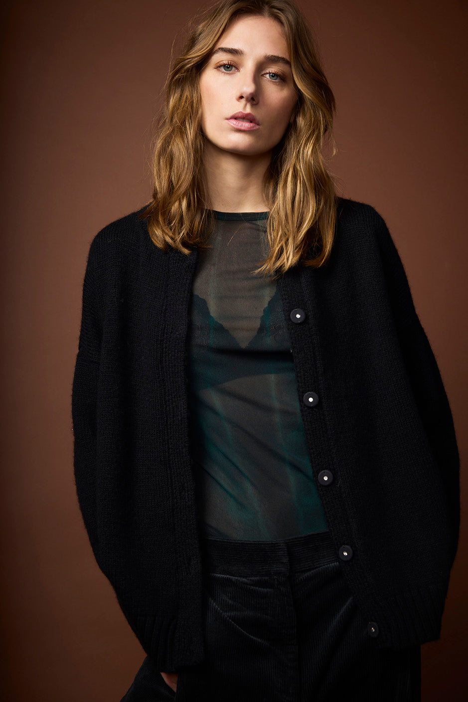LUCILE JACKET MEDIUM KNIT