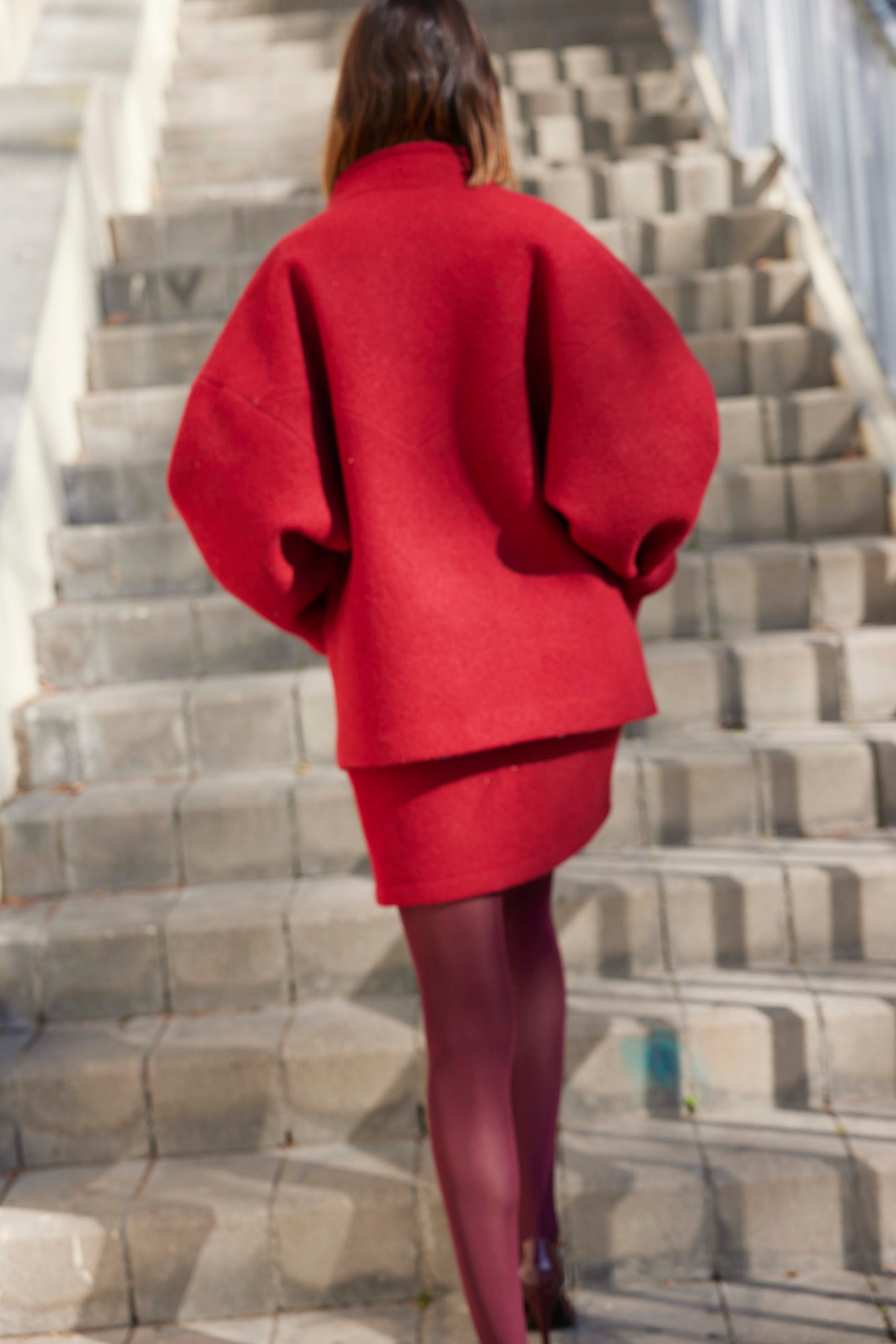 MINI FALDA WOOL