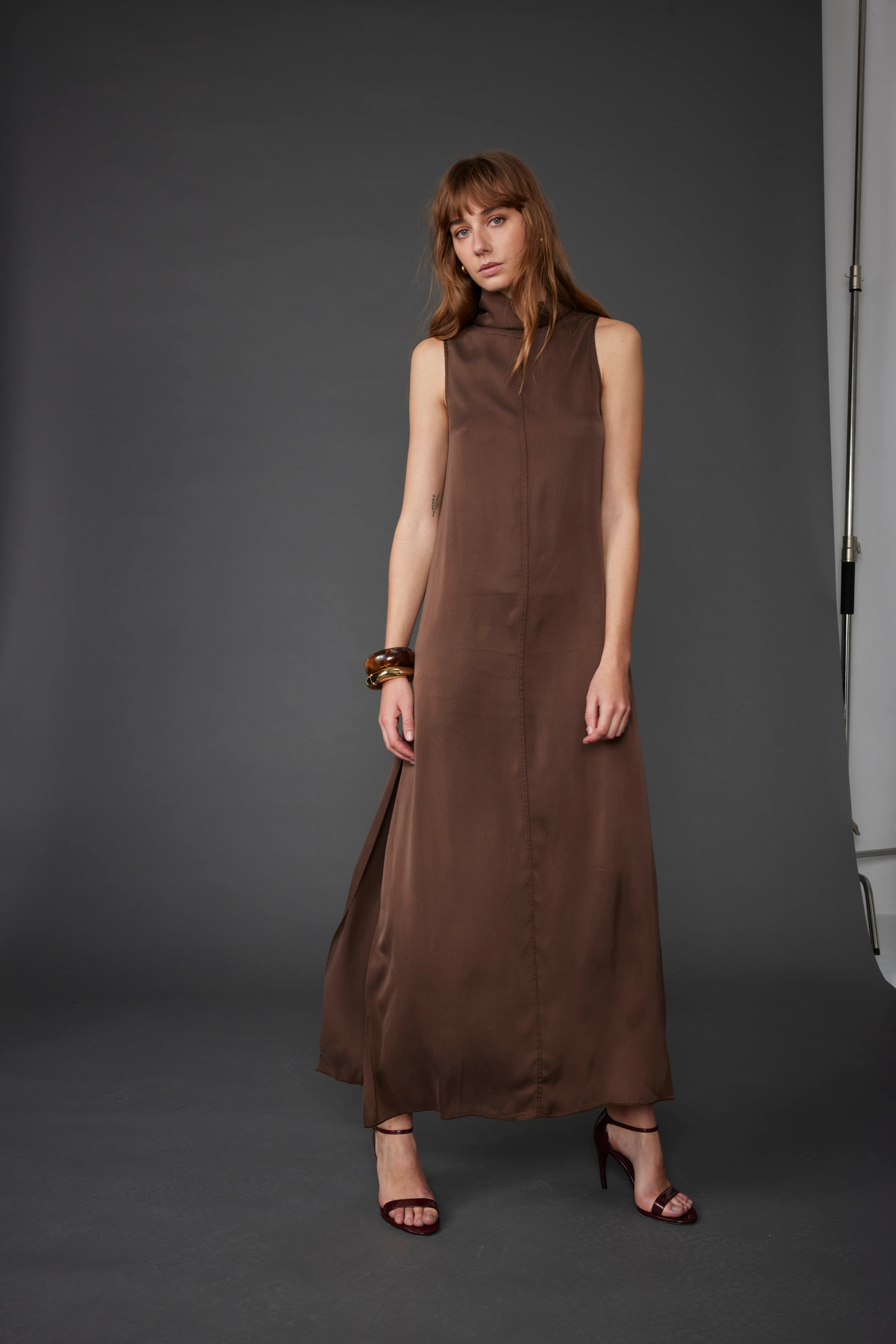 DRESS SM SILK
