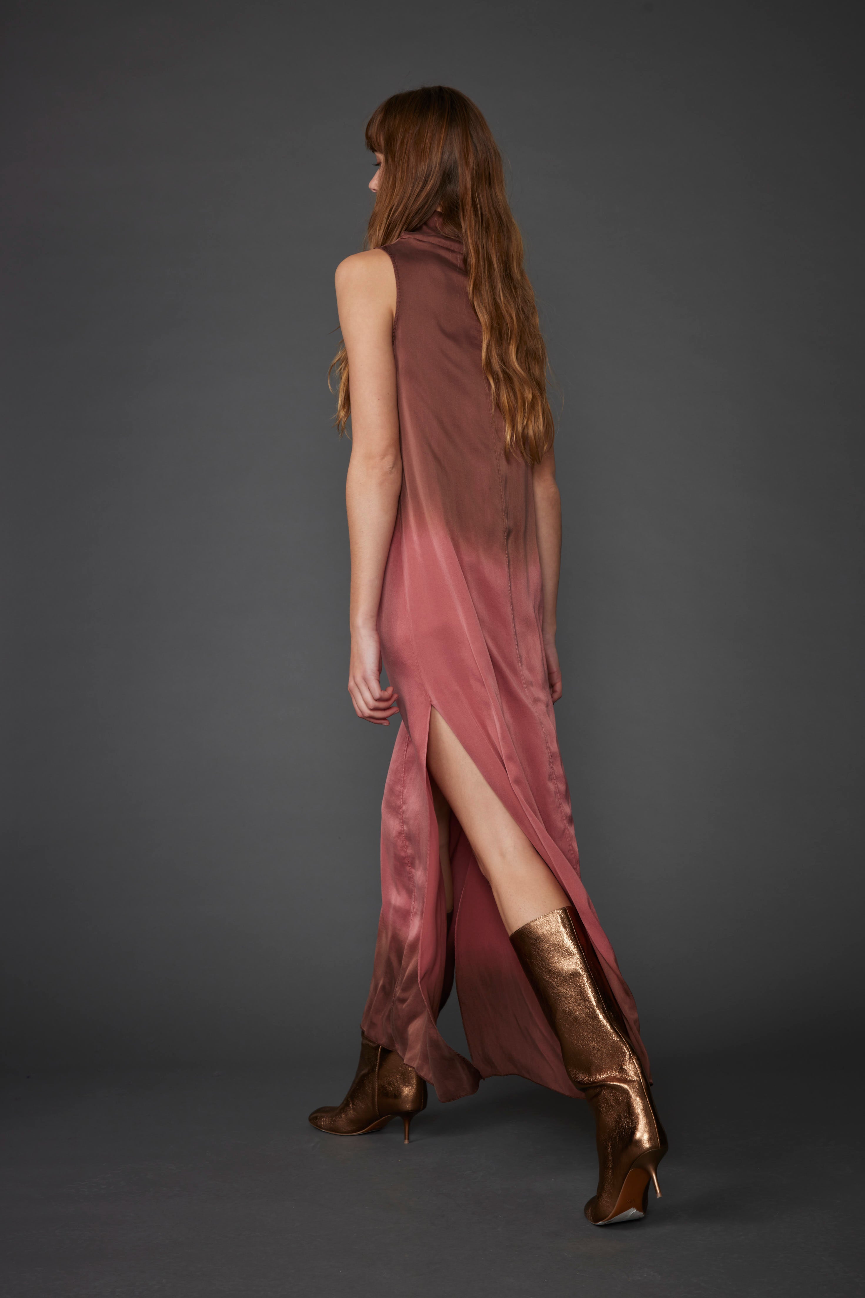 DRESS SM SILK DEGRADE