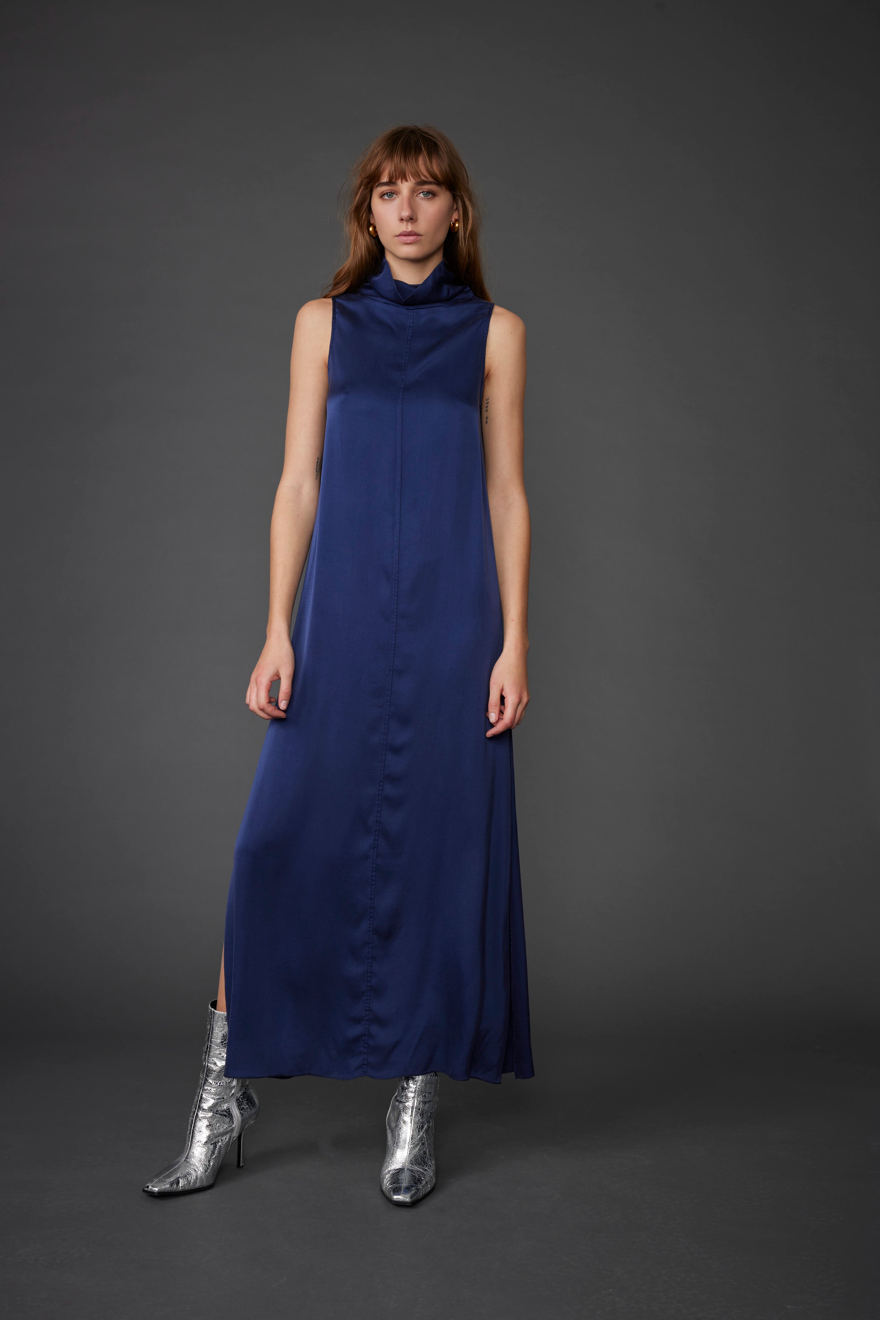 DRESS SM SILK