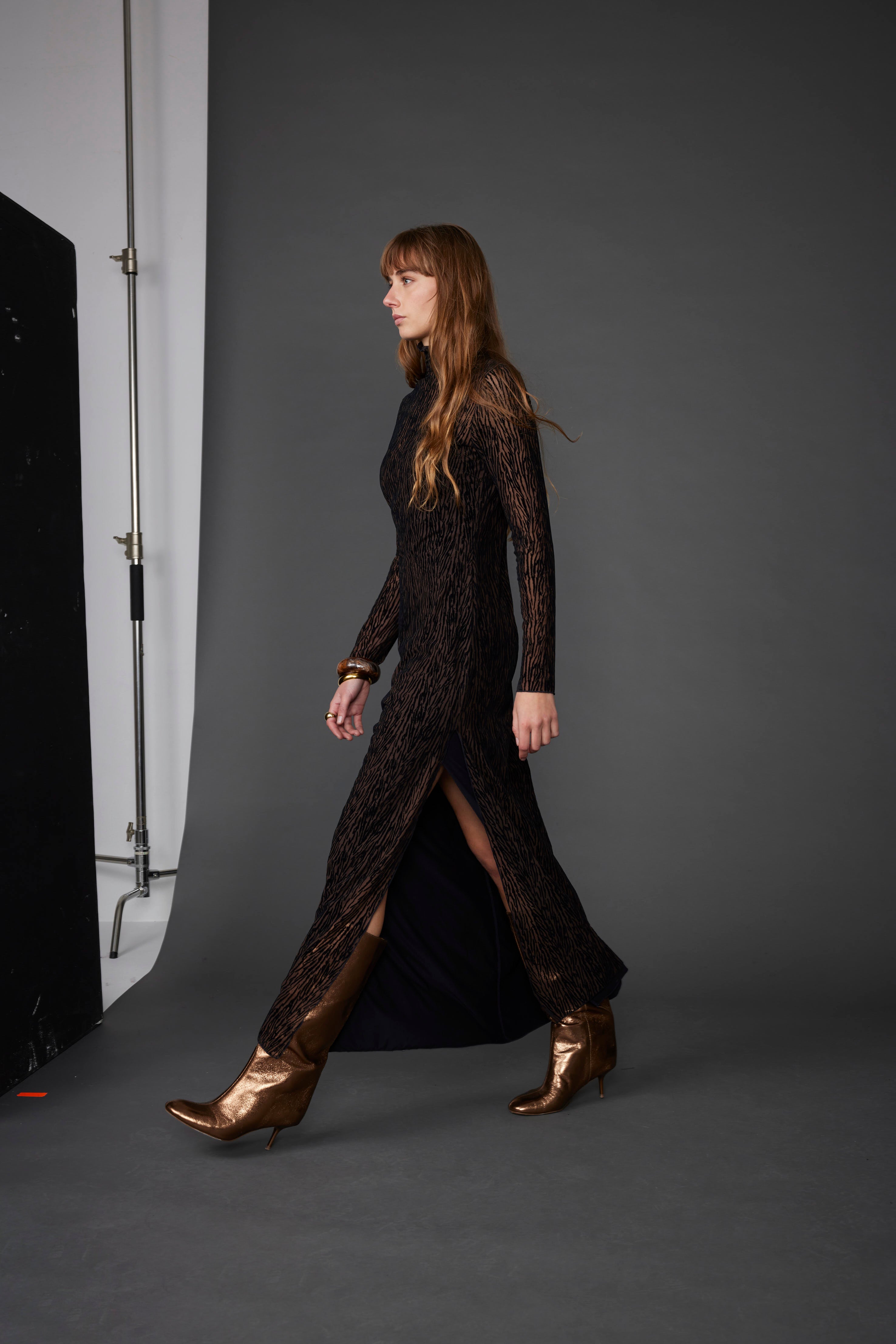 DRESS FLOCADO