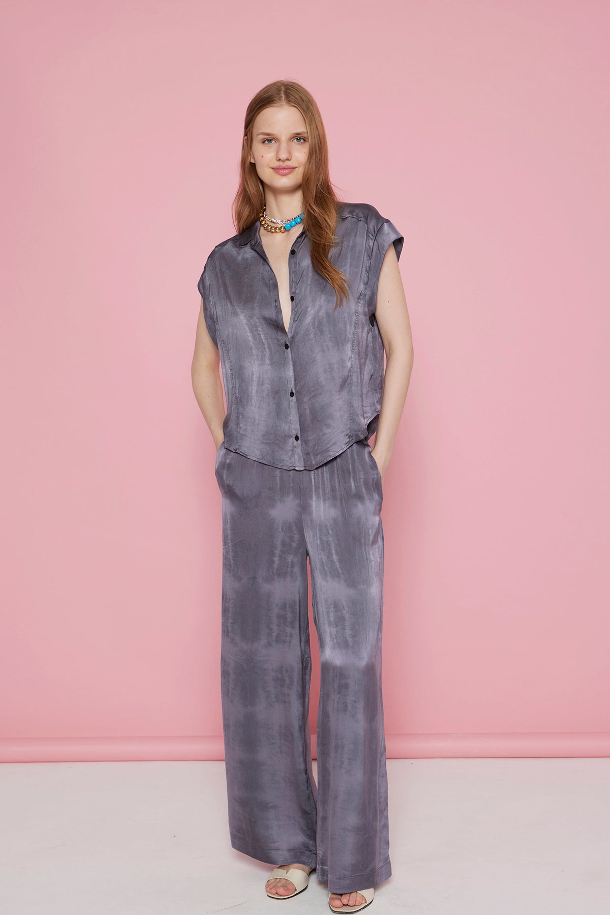Shirt Sm Silk Dark