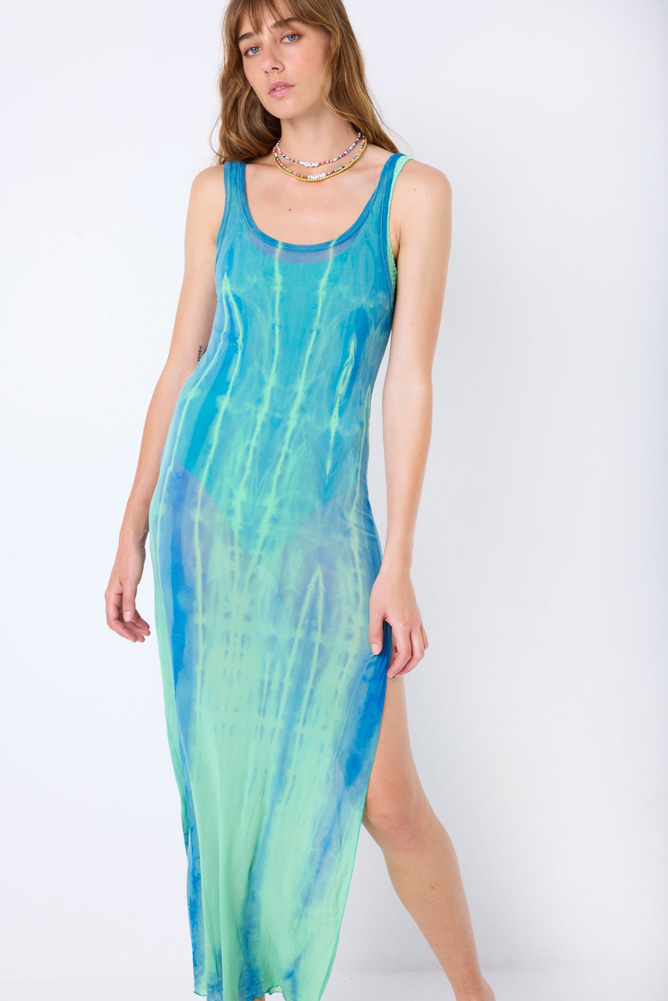 VESTIDO SM TULLE AQUARELA