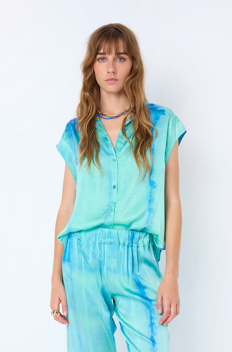 SHIRT SM SILK BICOLOR