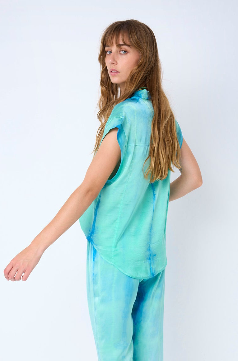 SHIRT SM SILK BICOLOR