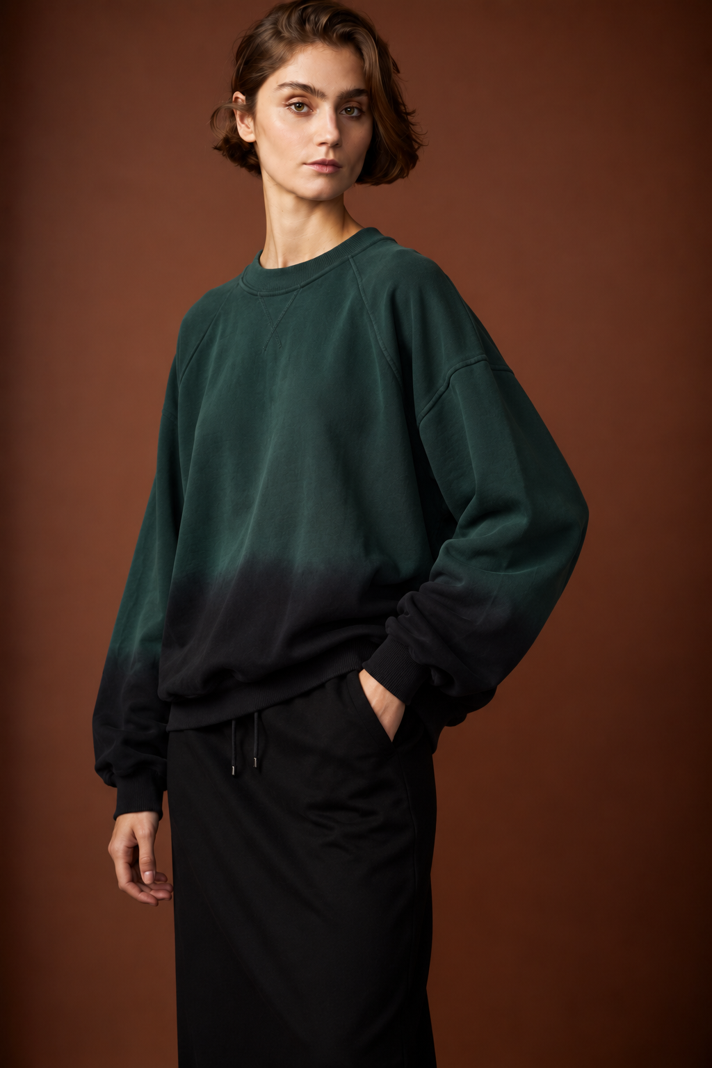 DANIELLE SWEATSHIRT FELPA DEGRADE