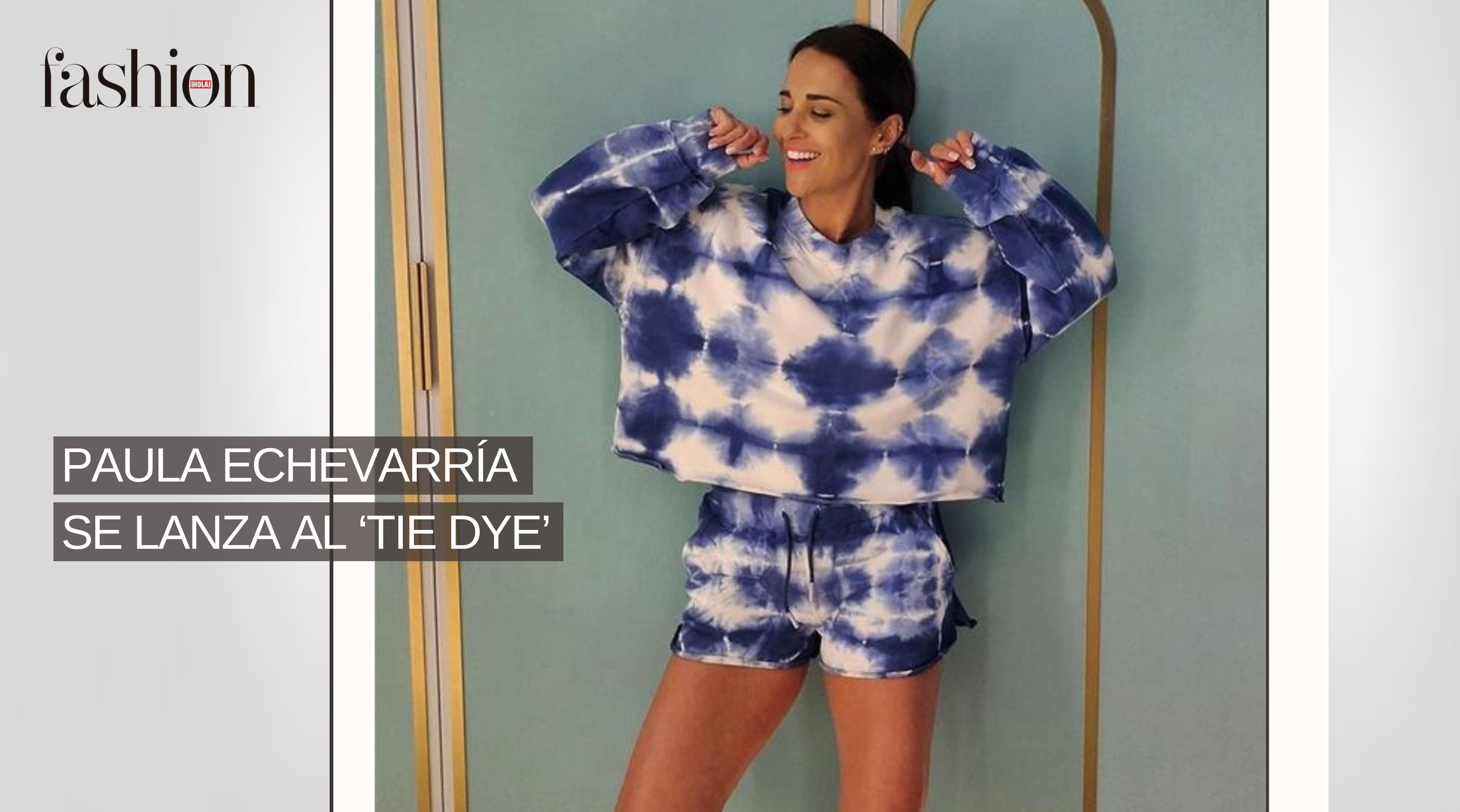 Paula Echevarría se lanza al Tie Dye