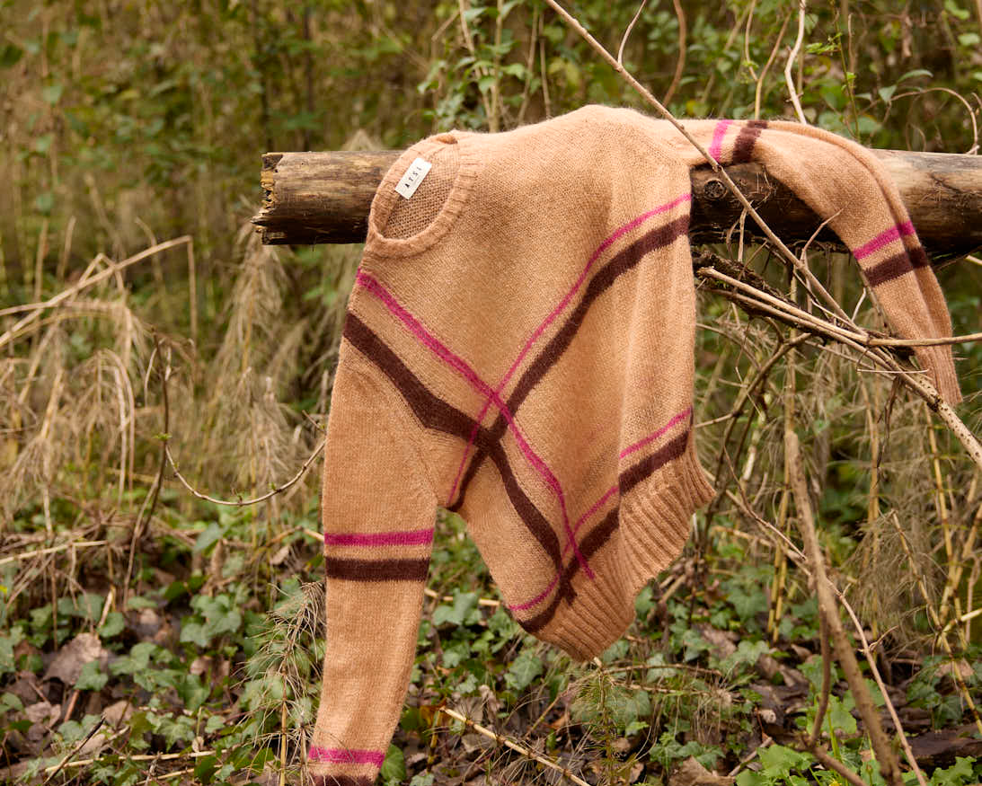 MATHILDE SWEATER SQUARE MOHAIR KNIT