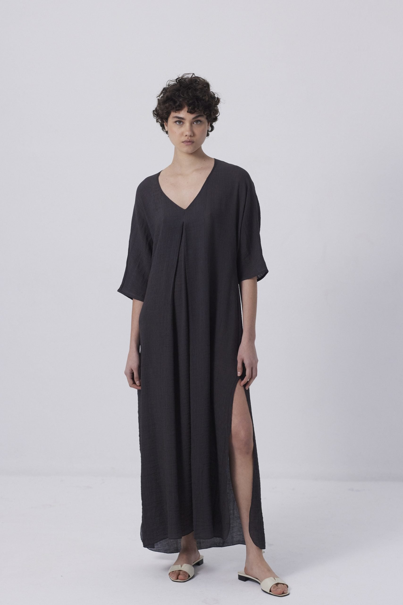 Bambula Long Dress Antracita, L