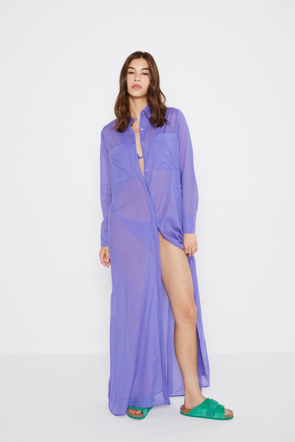 Long dress Voile