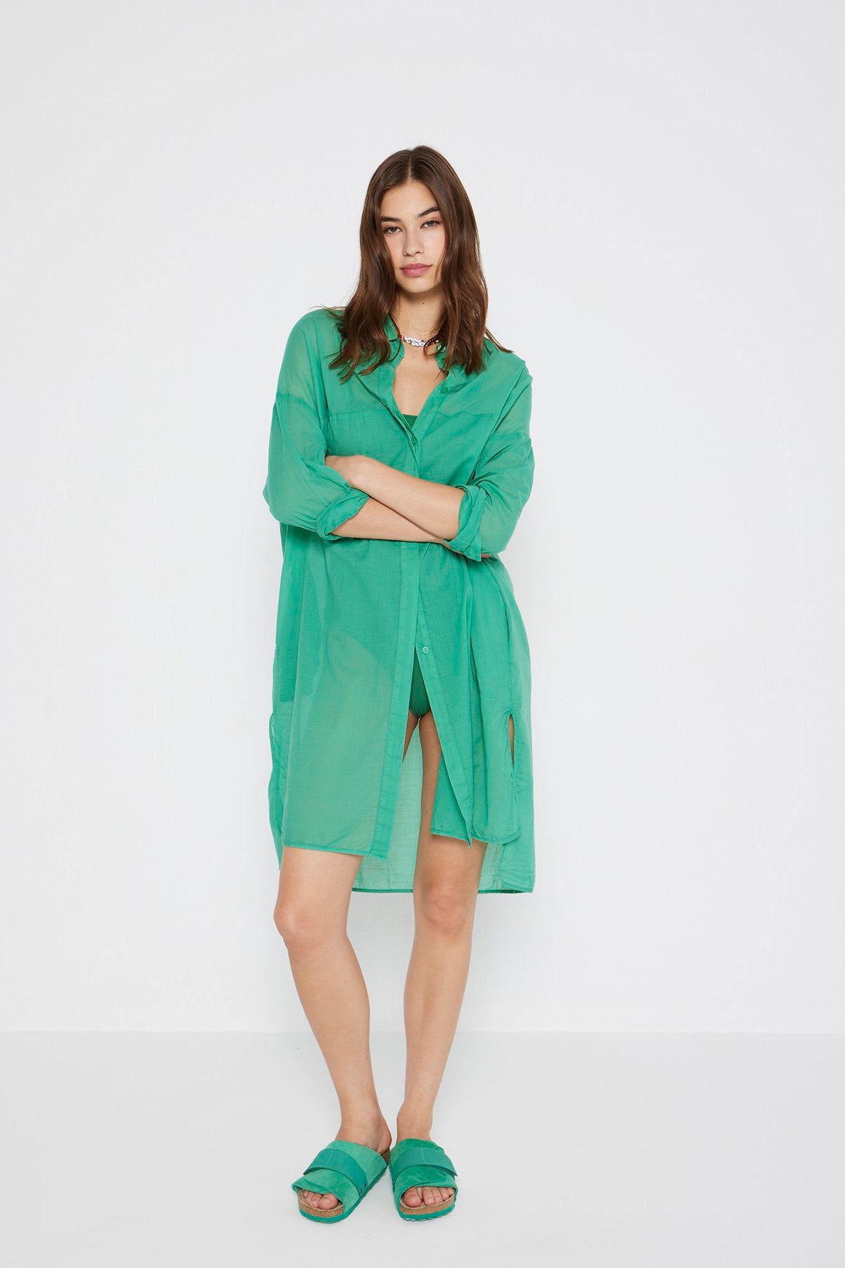 Camisole Voile Mint, L