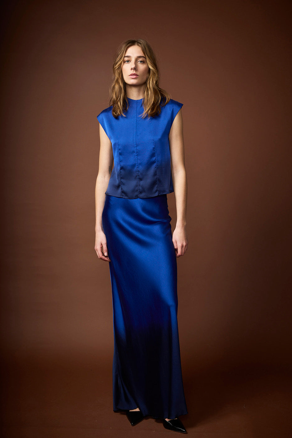 MILA SKIRT SILK DEGRADE