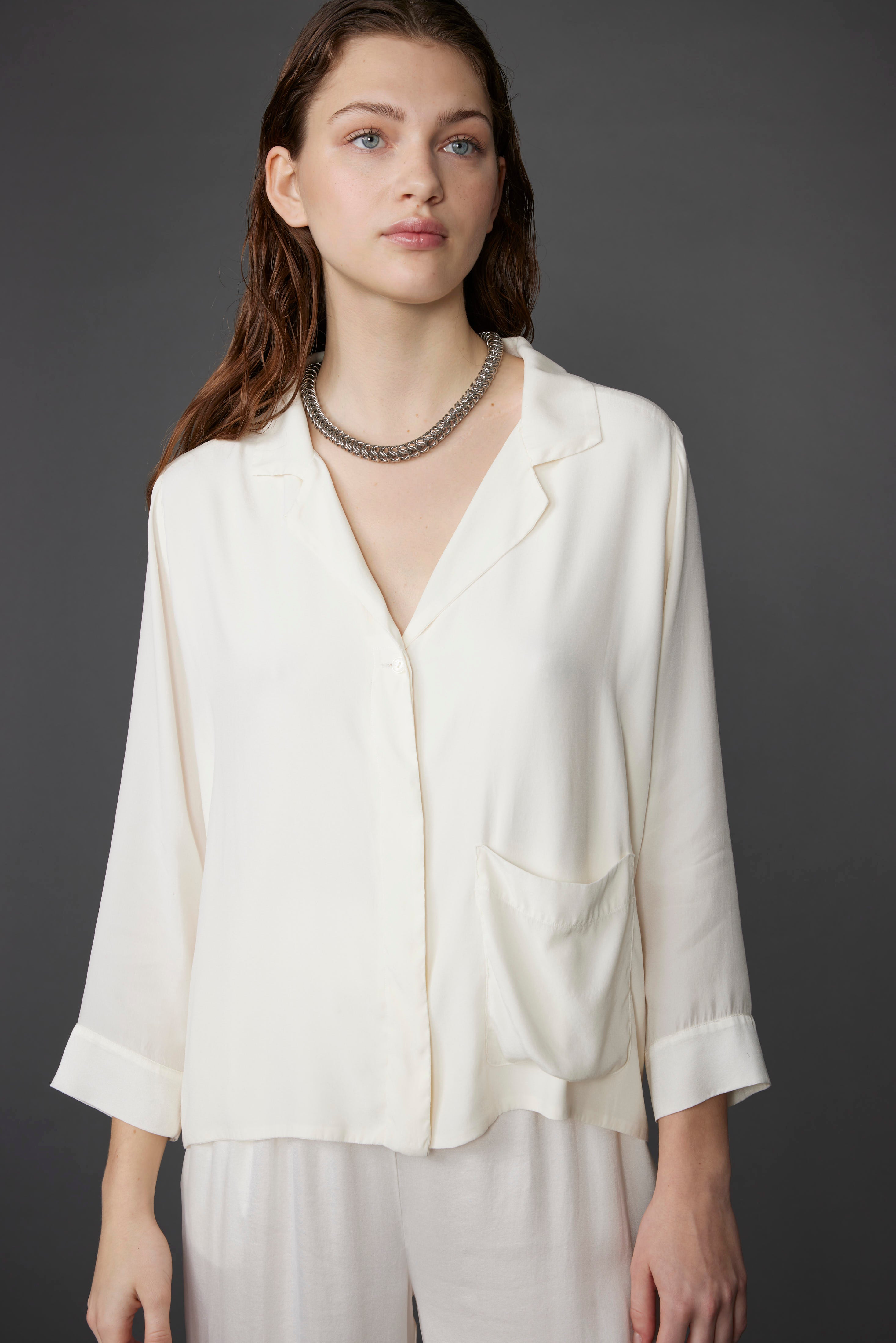 SHIRT COMBI SILK