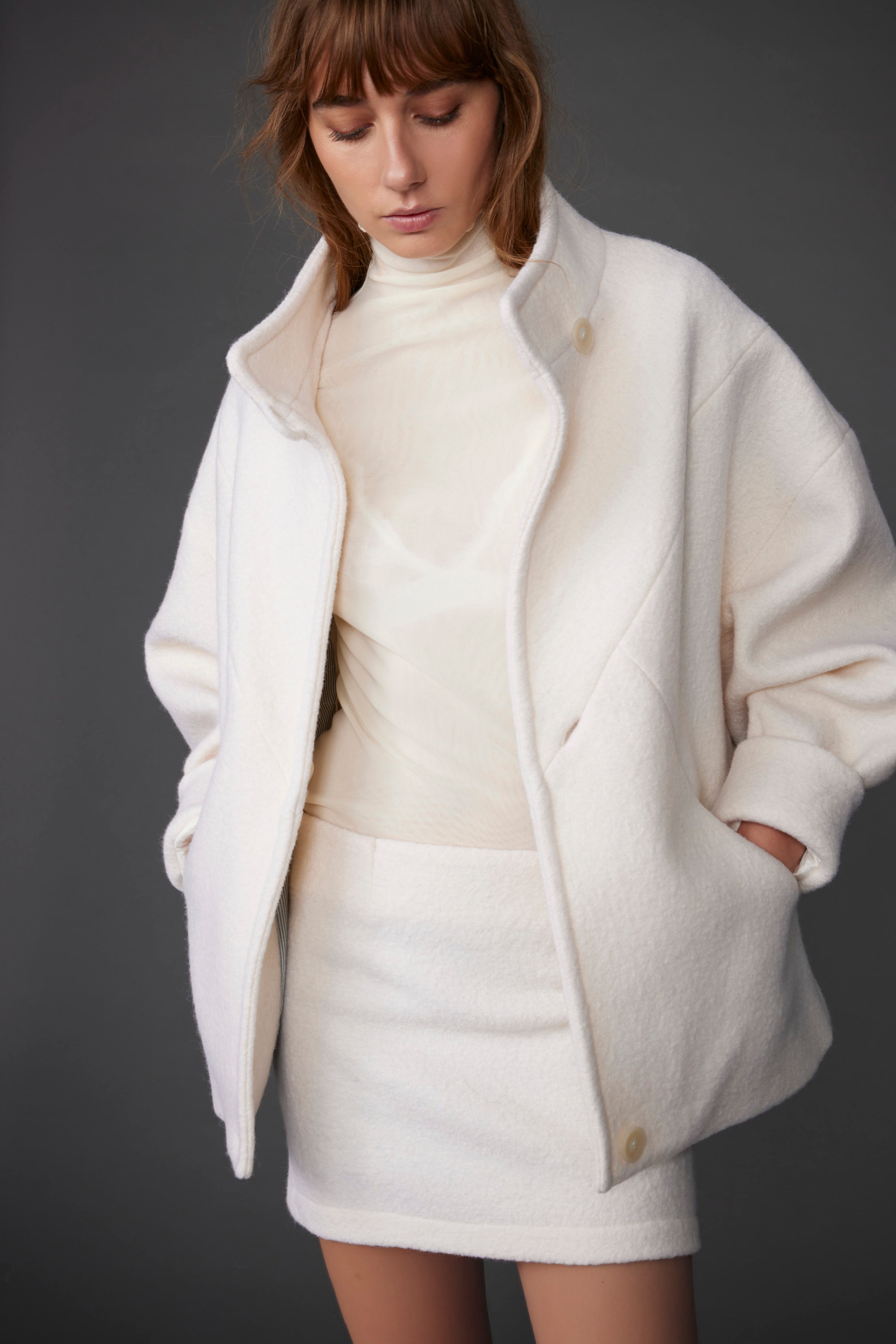 MINI FALDA WOOL