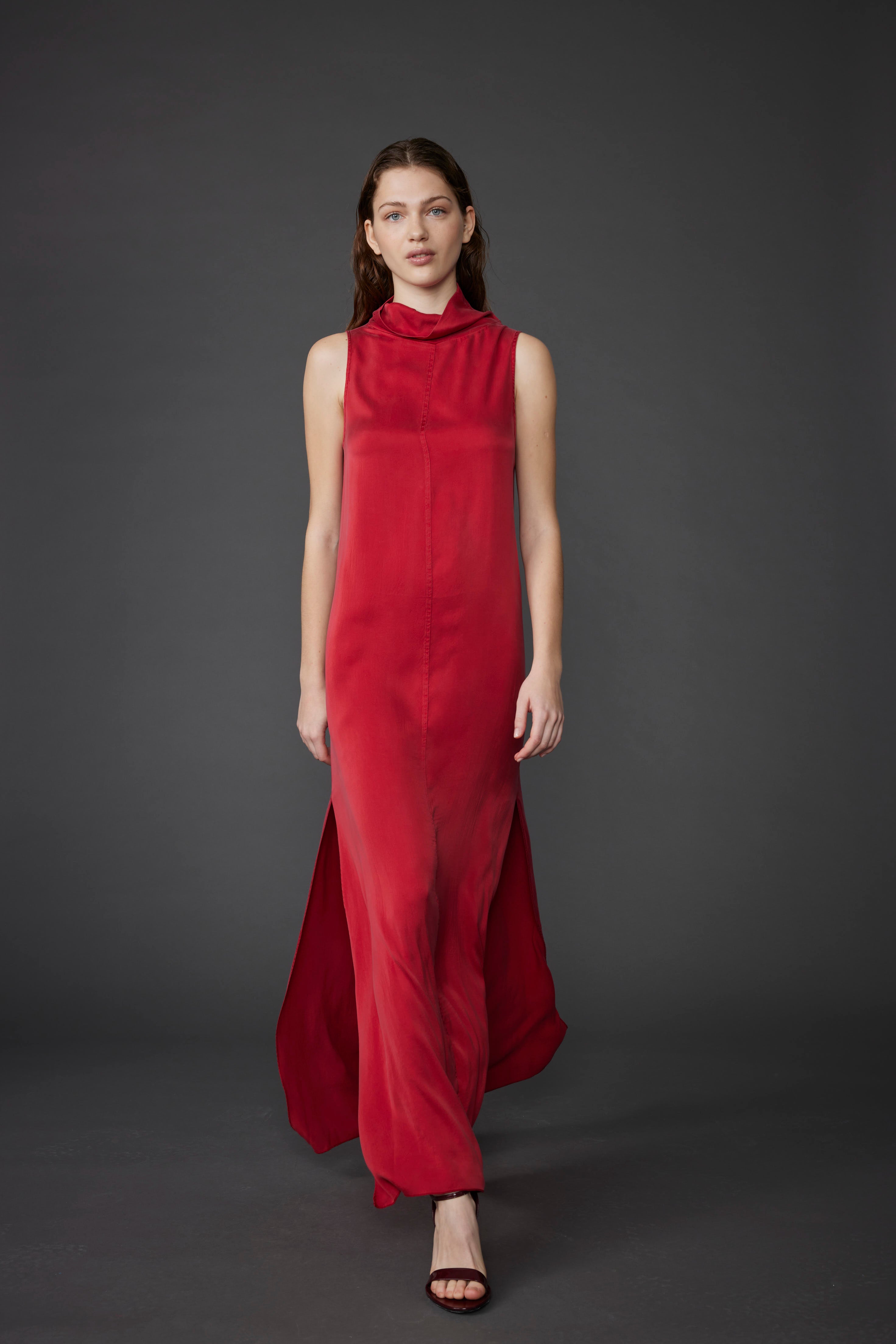 DRESS SM SILK