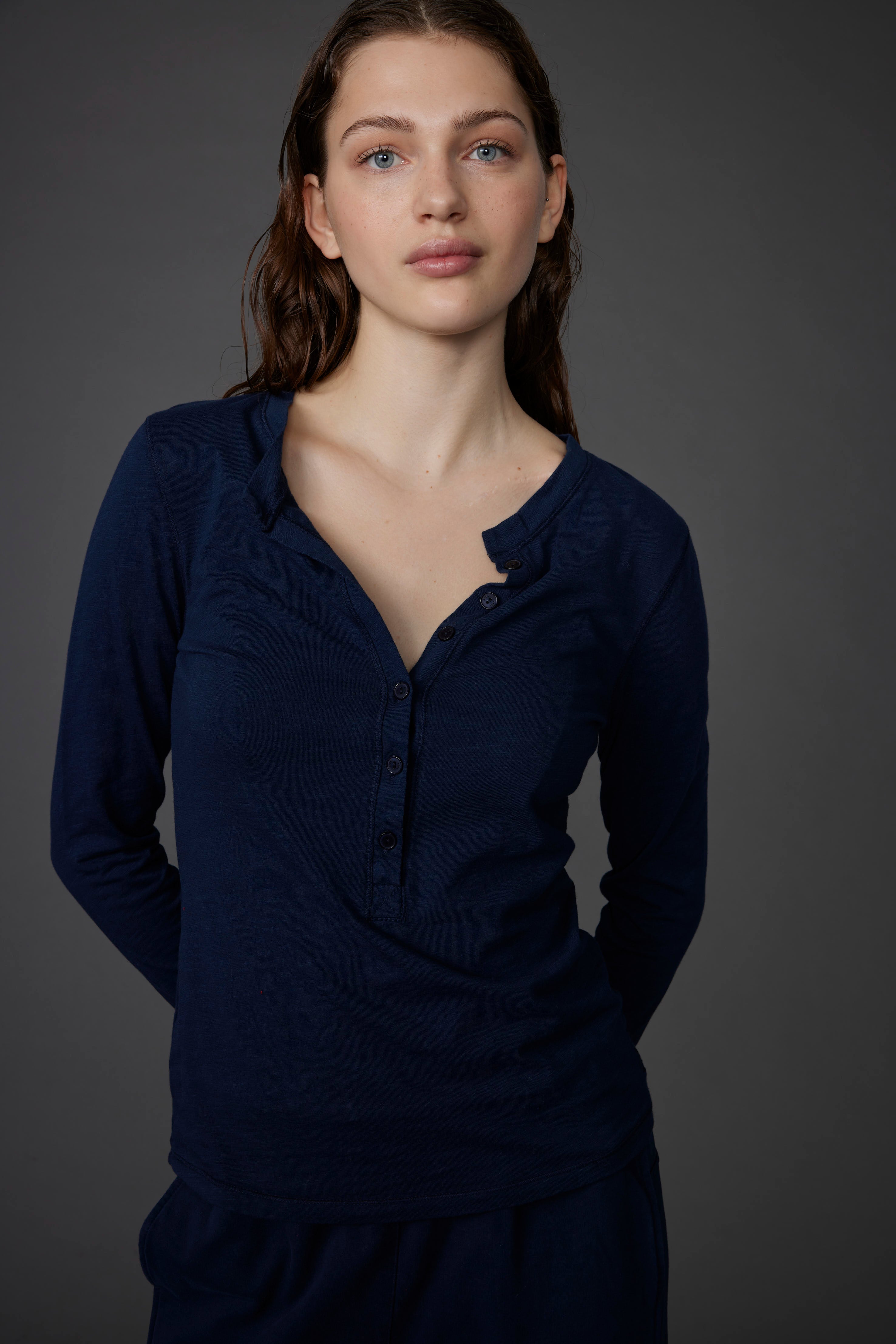 T-SHIRT BOTONES COTTON