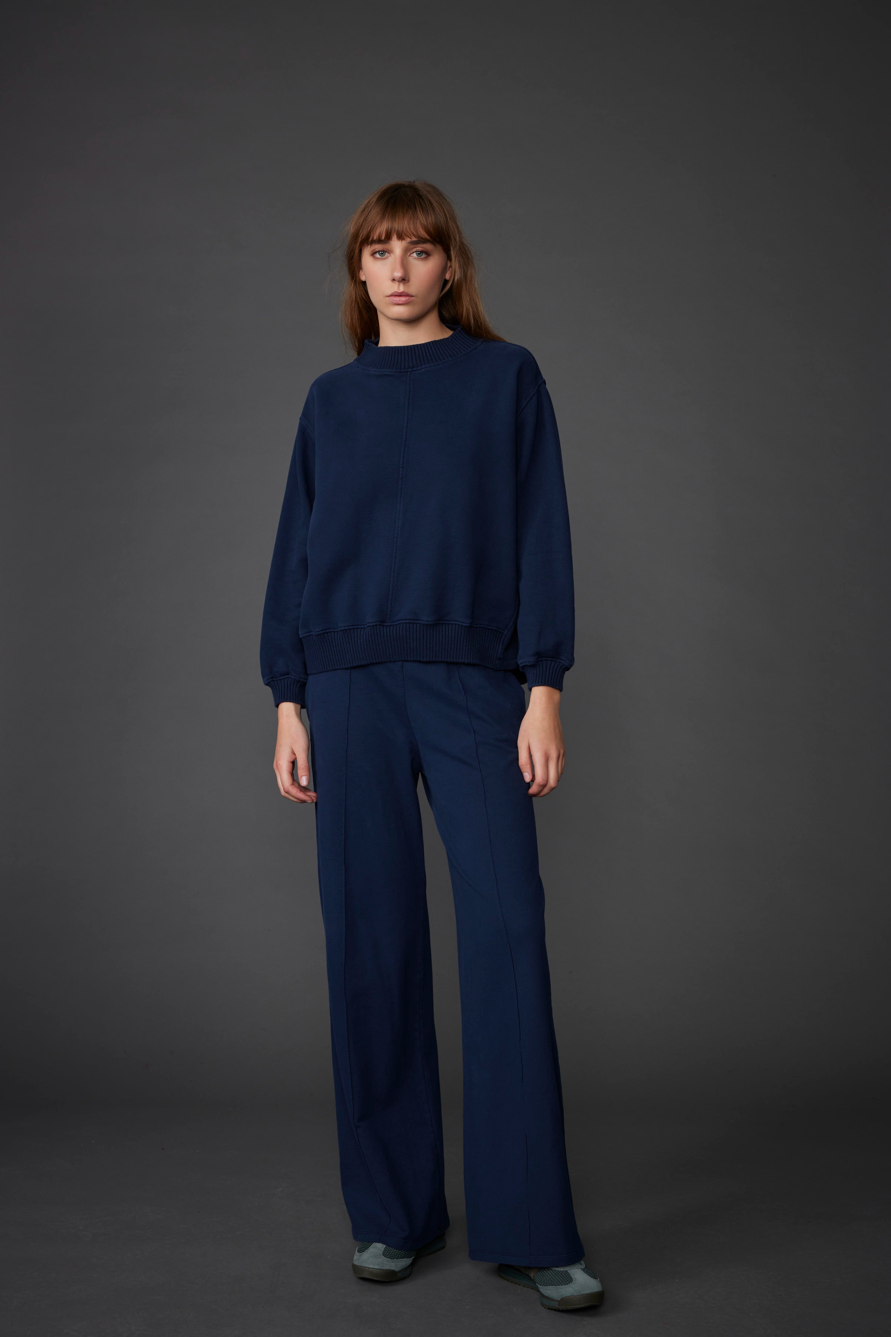WIDE PANTS FELPA