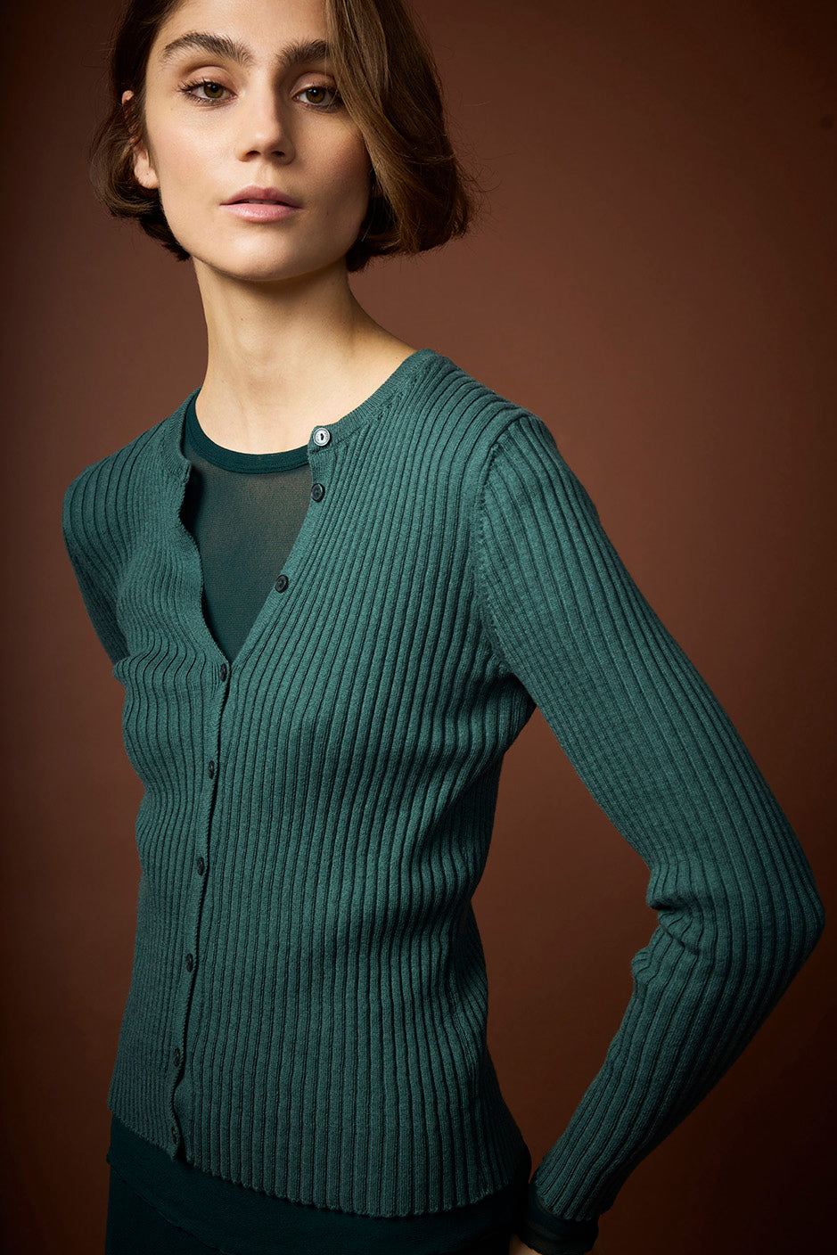COSETTE JACKET BASIC KNIT