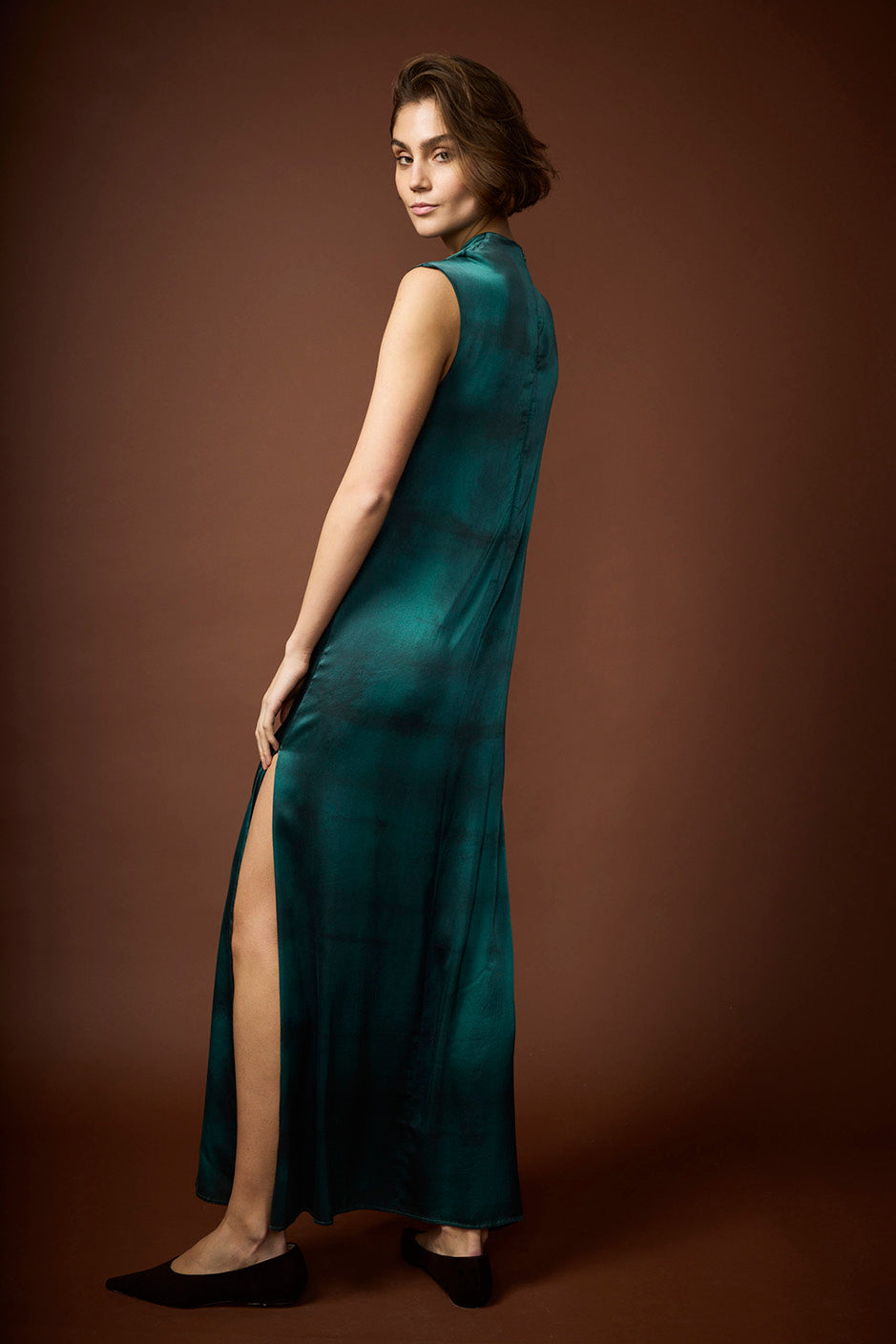 IRIS DRESS SILK SQUARE
