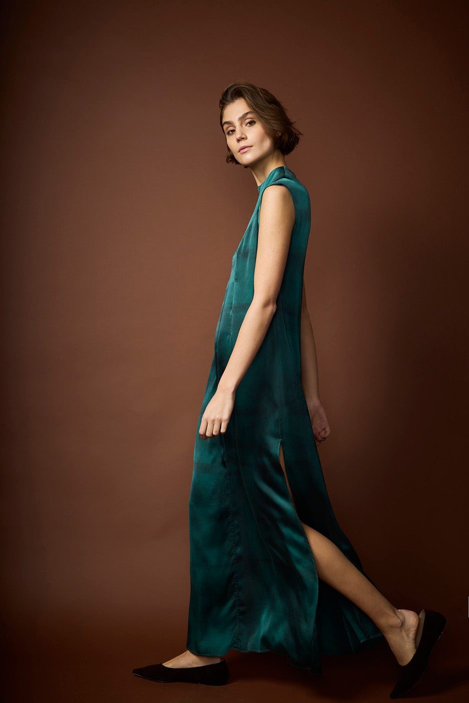 IRIS DRESS SILK SQUARE