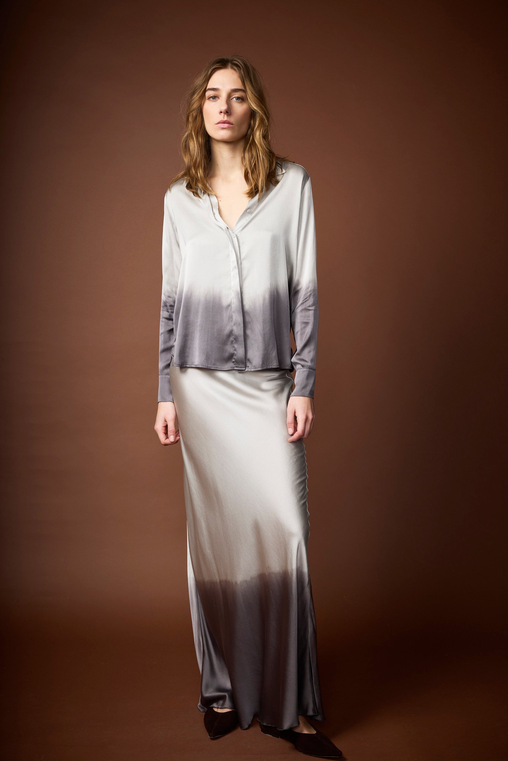 MILA SKIRT SILK DEGRADE