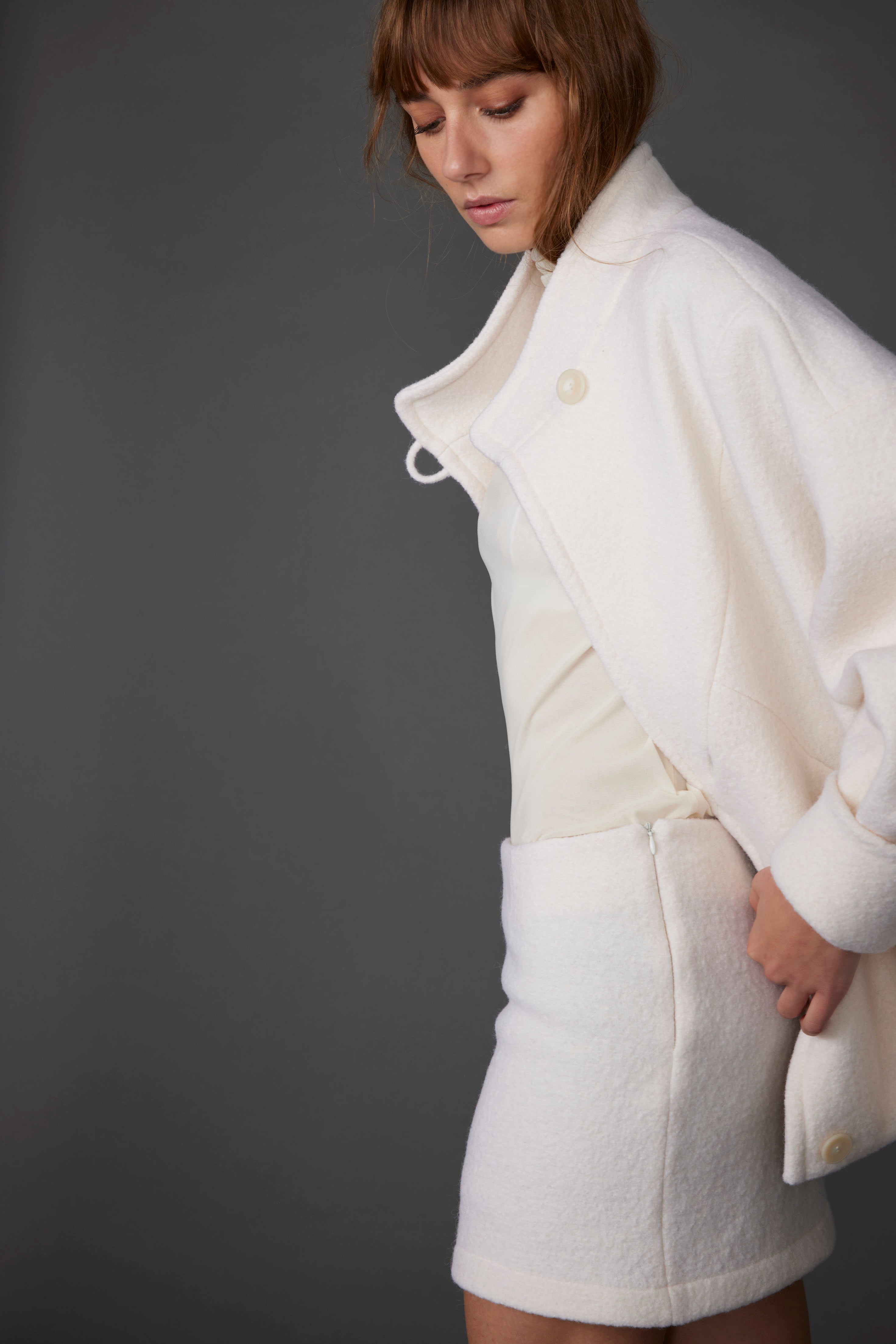 MINI FALDA WOOL