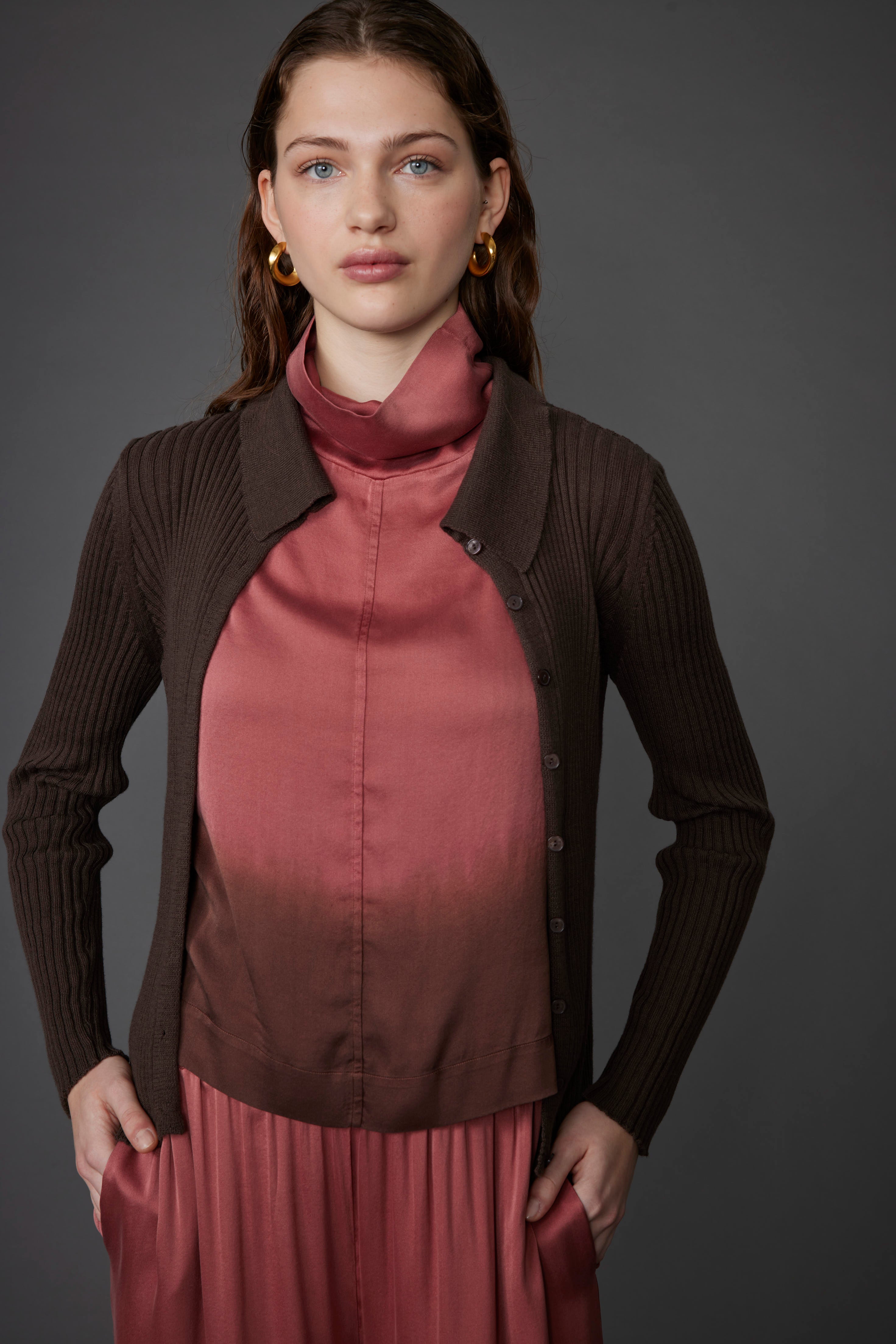 JACKET BASIC KNIT