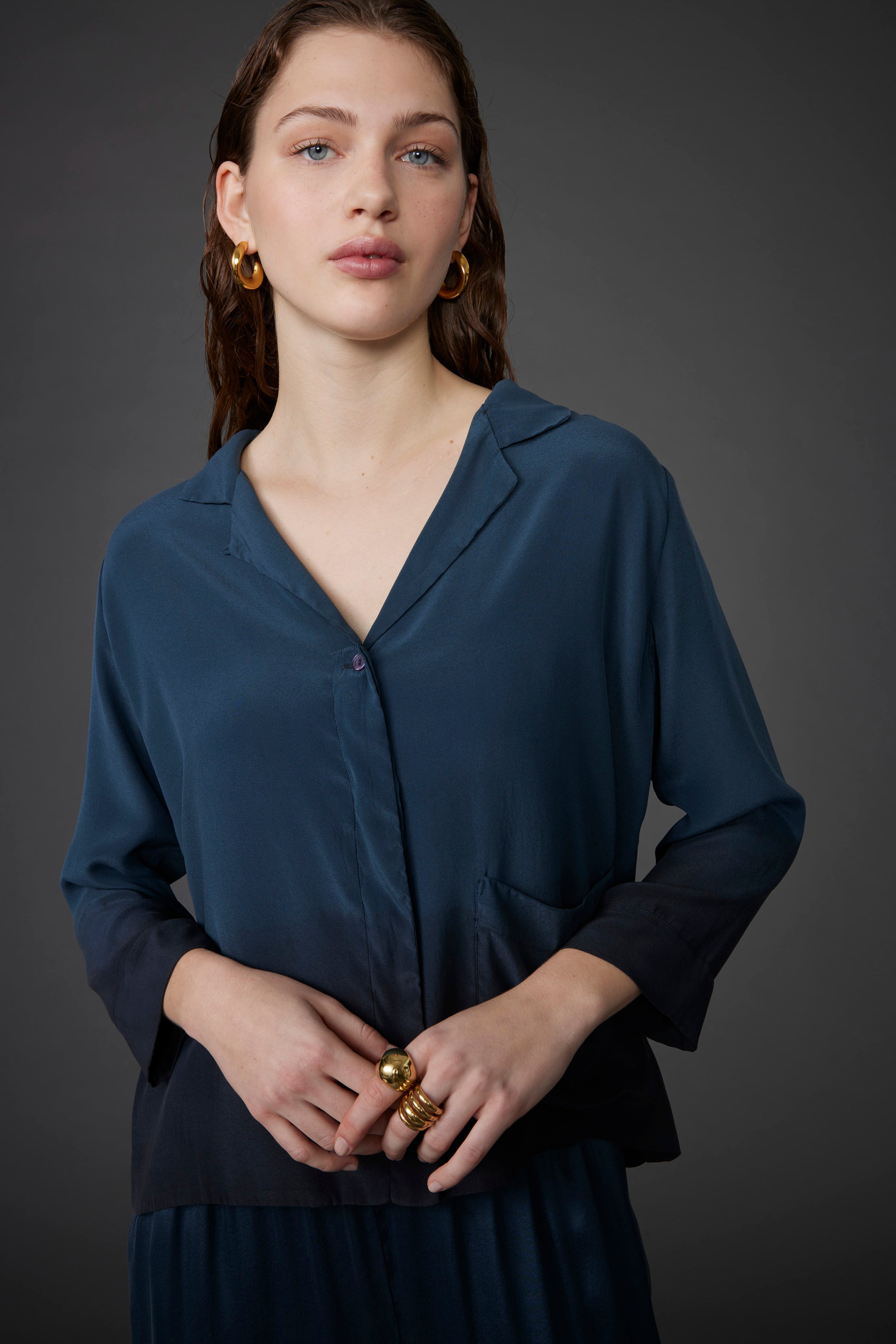 SHIRT COMBI SILK DEGRADE