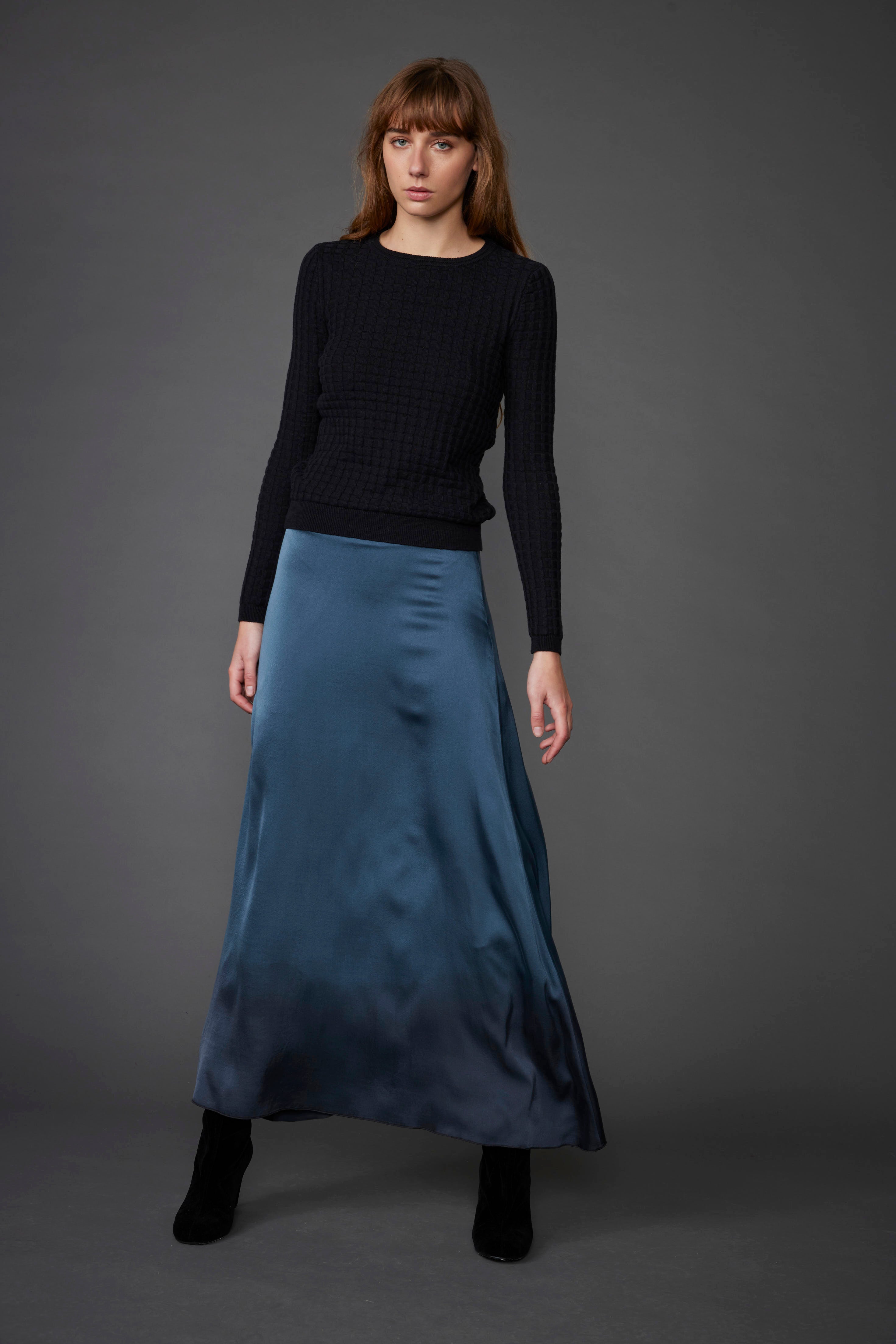 LONG SKIRT SILK DEGRADE