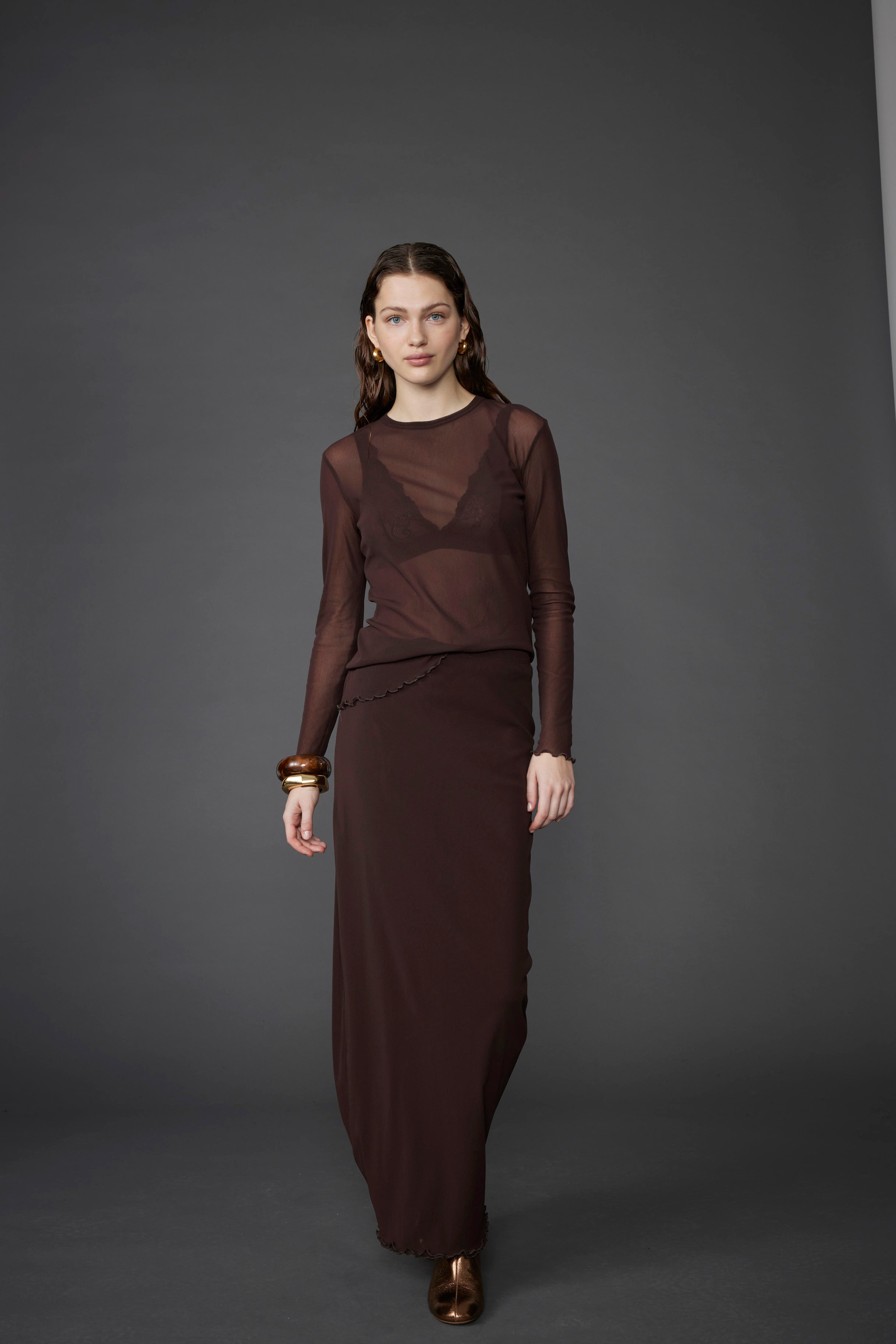 T-SHIRT TULLE ML