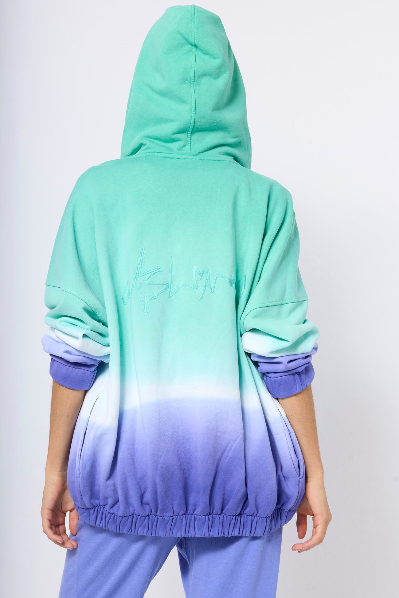 HOODIE FELPA BICOLOR