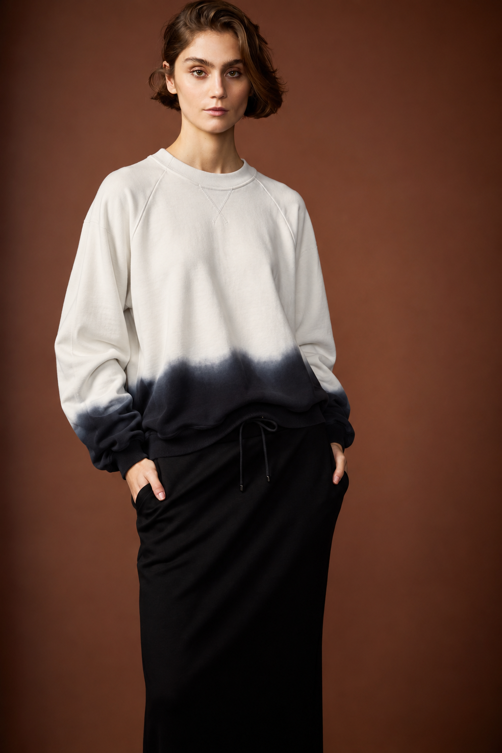 DANIELLE SWEATSHIRT FELPA DEGRADE