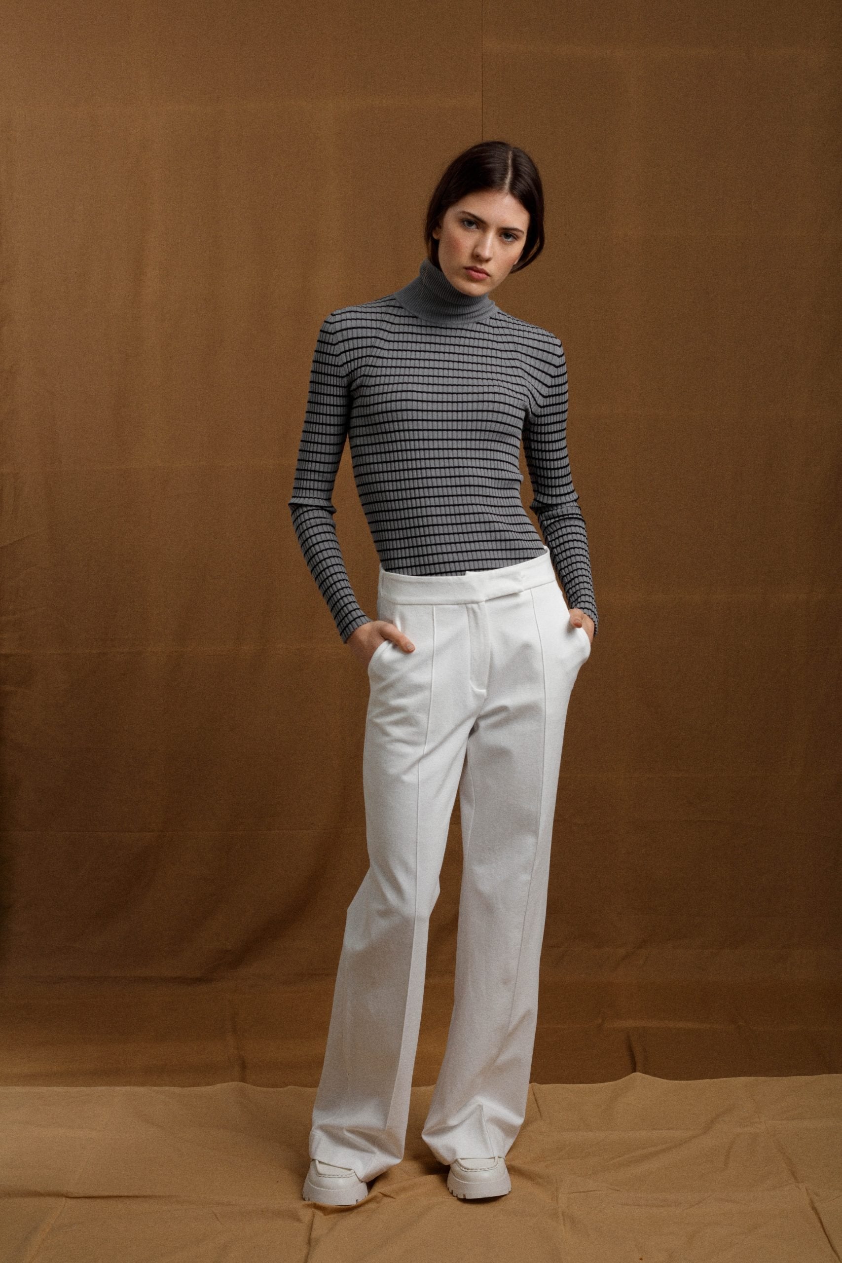 Wide Pants Roma Blanco, M