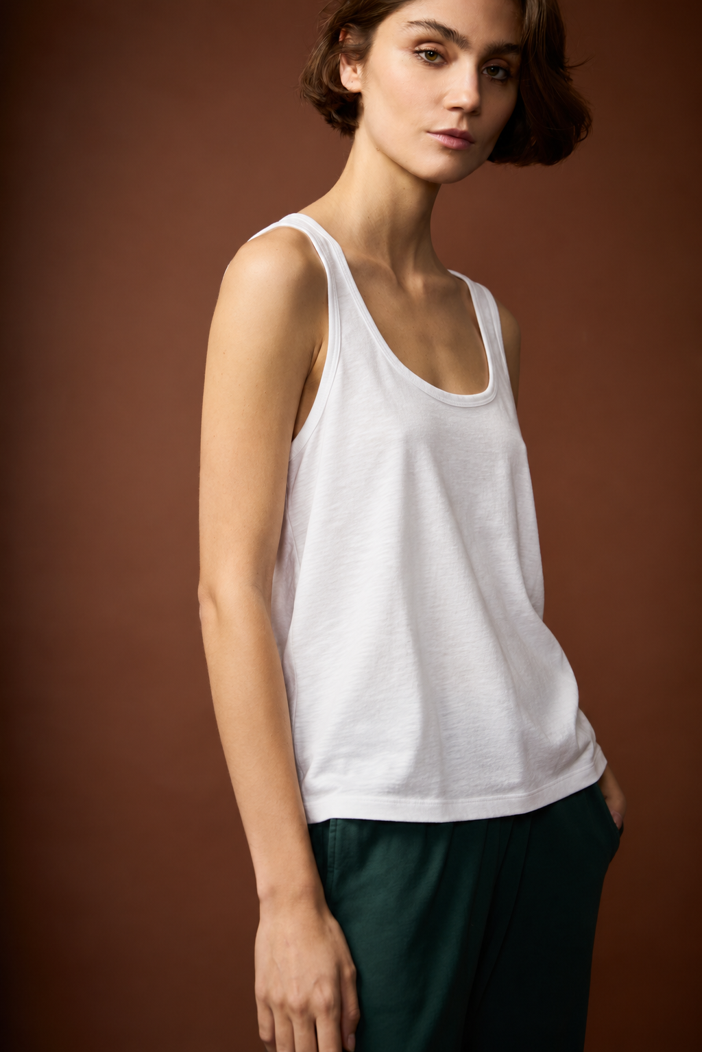 T-SHIRT TIRANTES COTTON