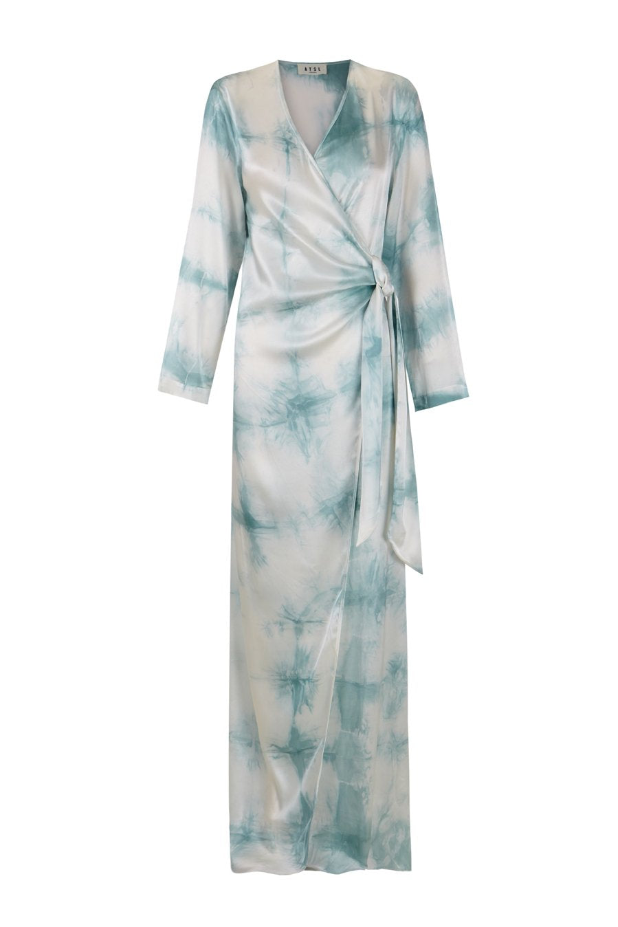 nudo dress tye blue